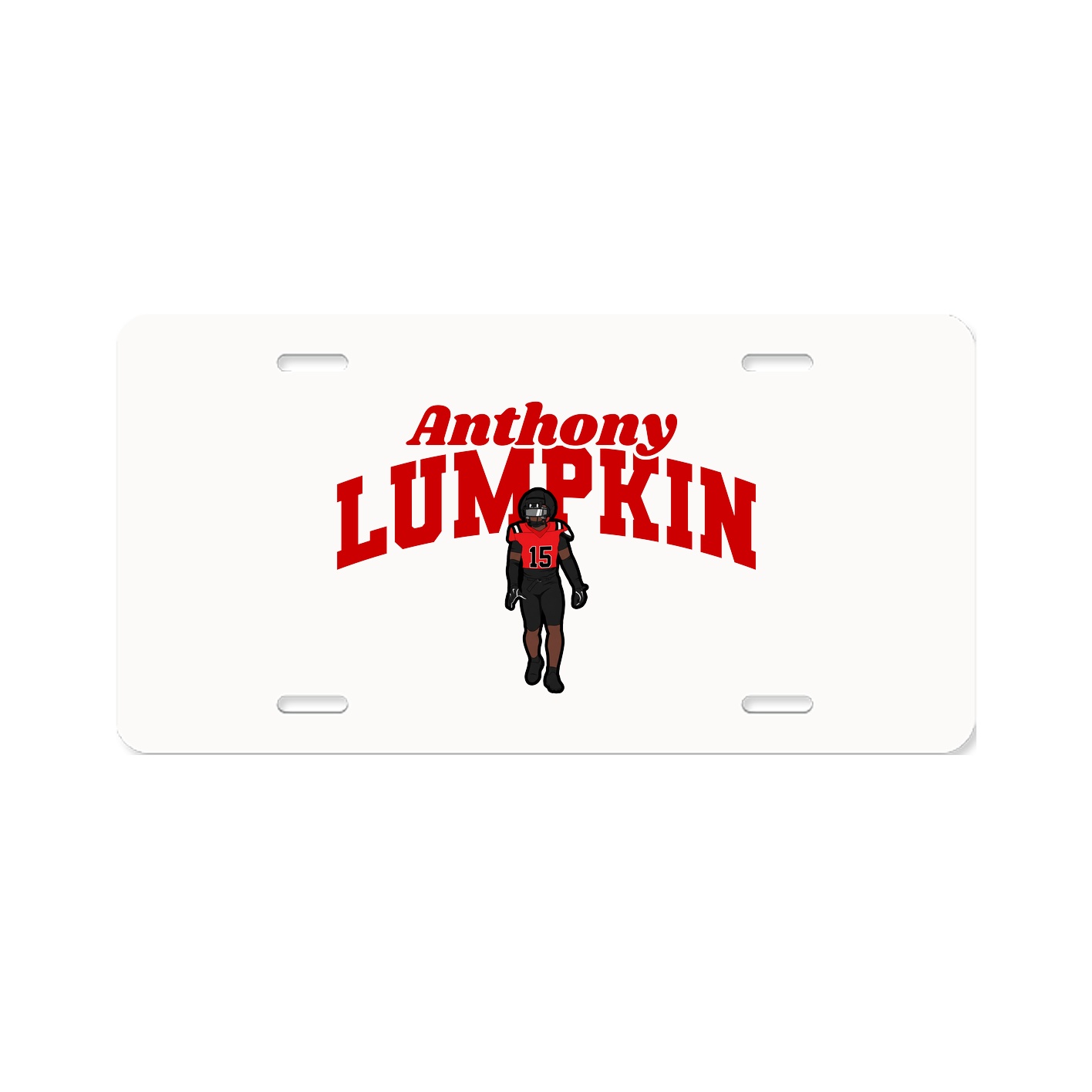 License Plate — Signature Arch in Classic