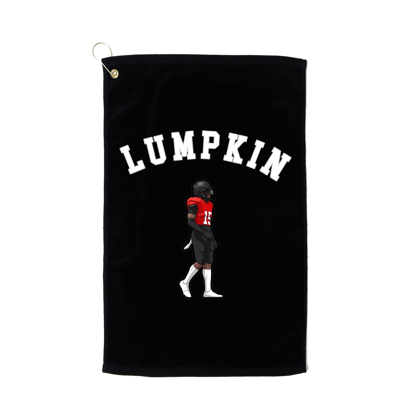 Golf Towel — Shirsey Arch in Black