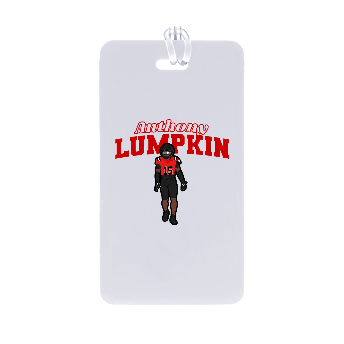 Bag Tag — Name Arch in Classic