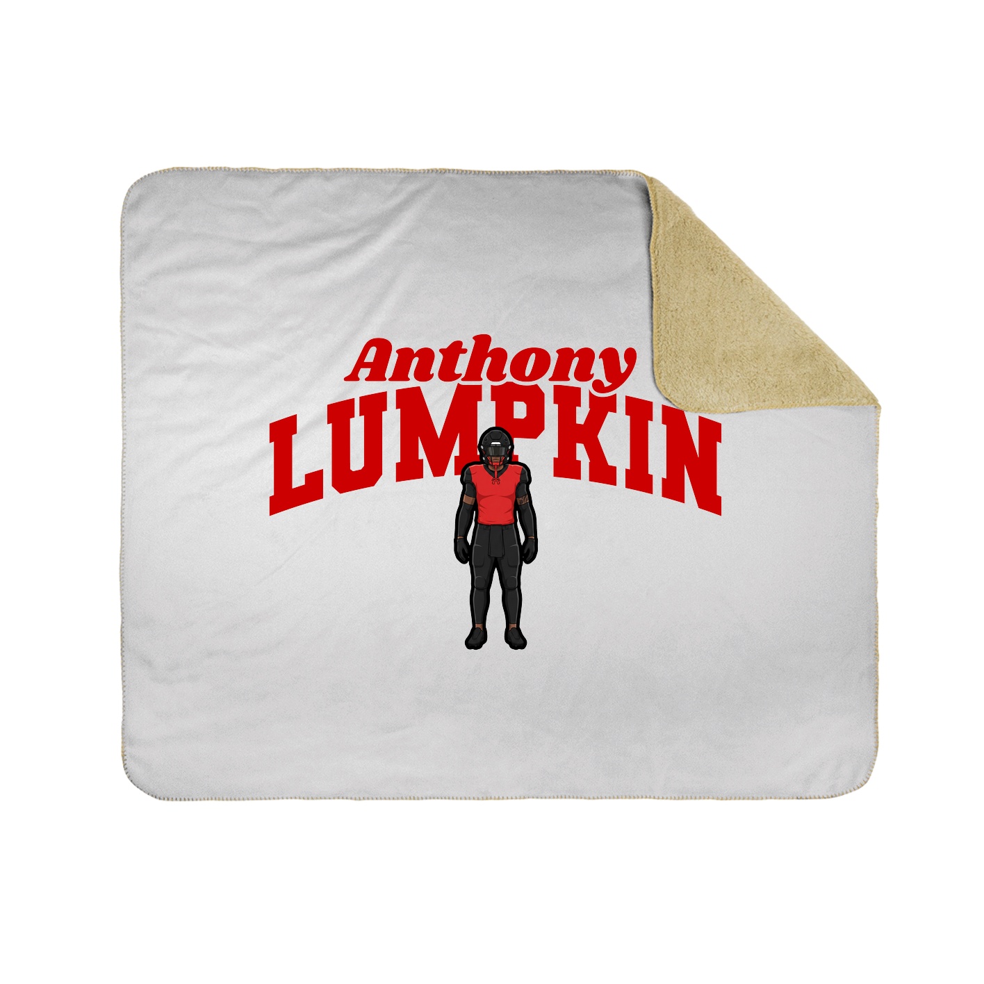 Throw Blanket — Signature Arch in White