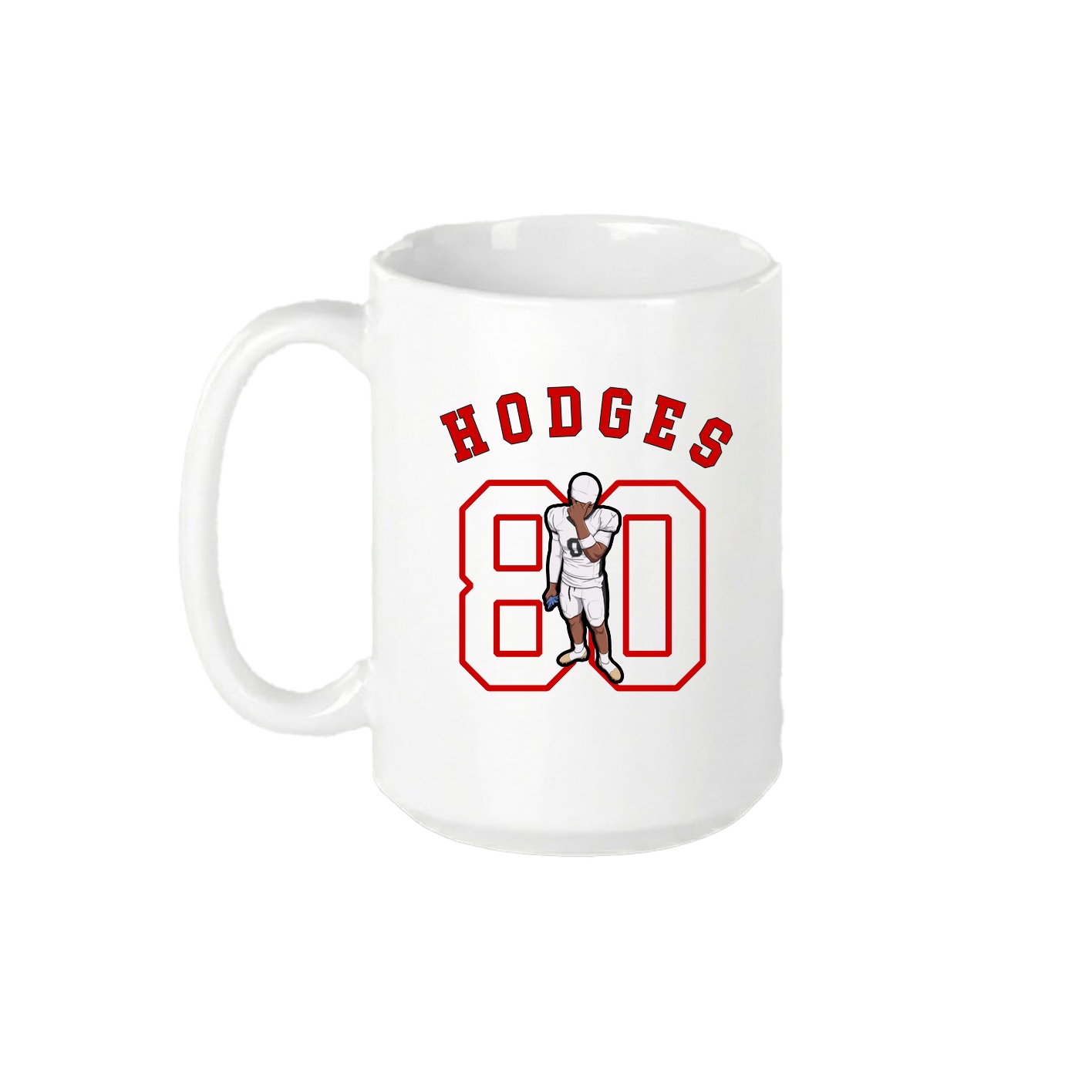 15oz Coffee Mug — Shirsey Arch in White