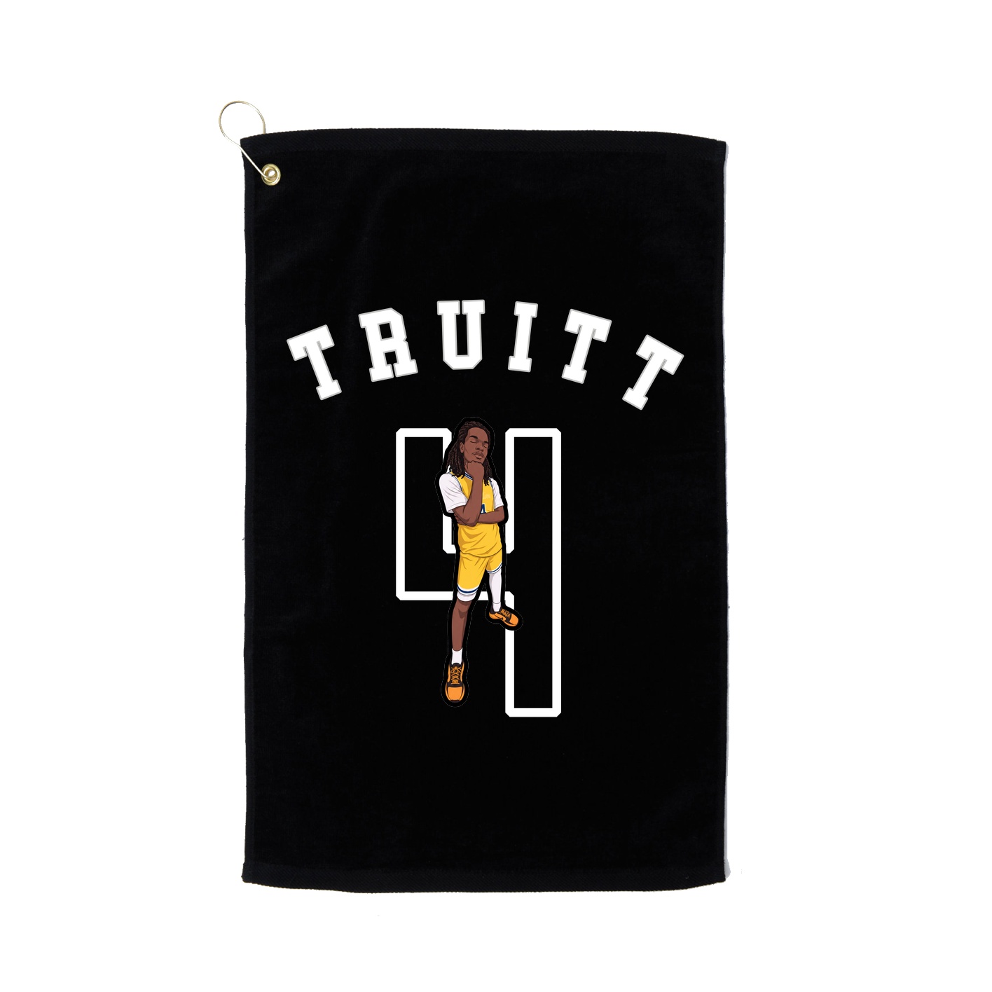 Golf Towel — Shirsey Arch in Black