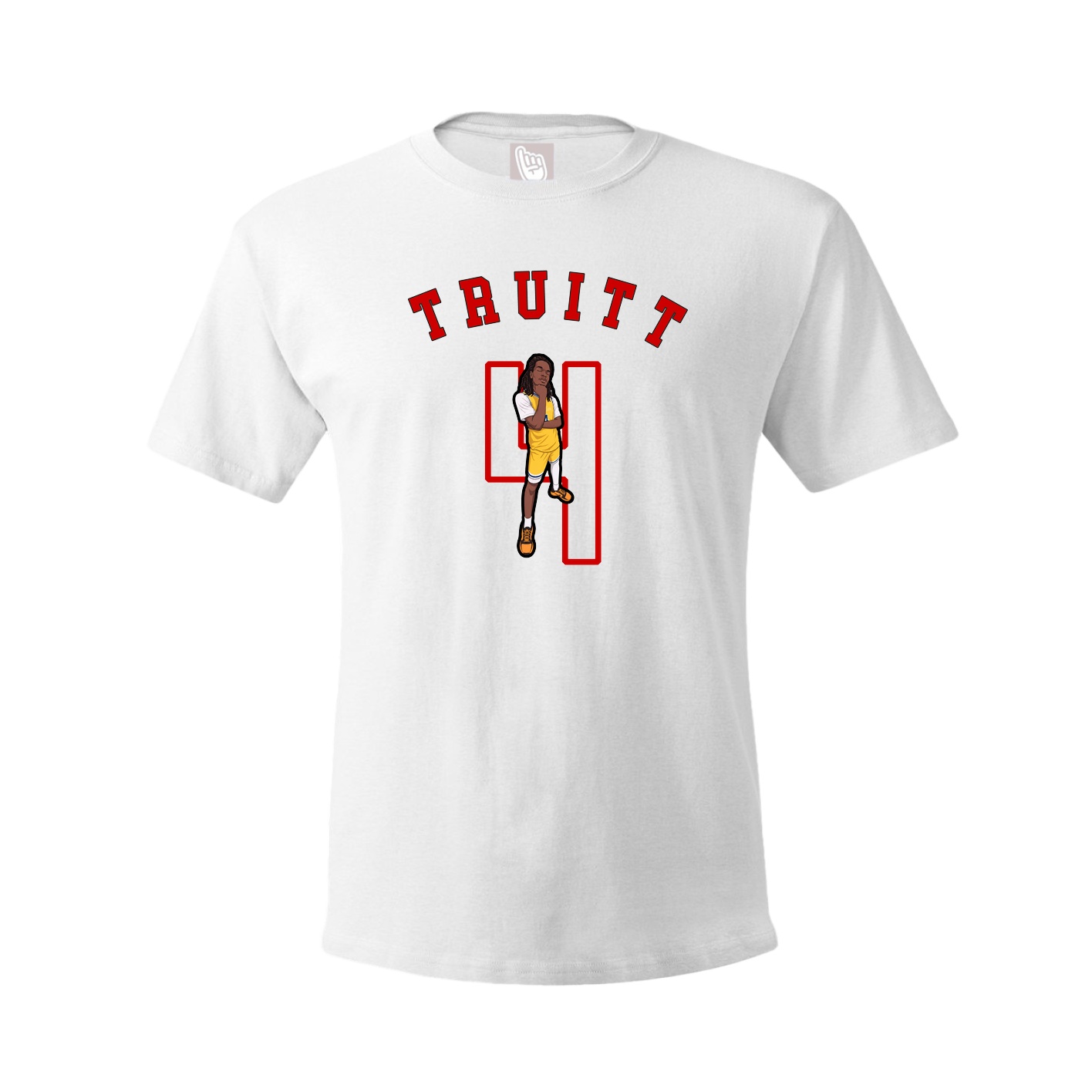 Youth Tee — Shirsey Arch in White