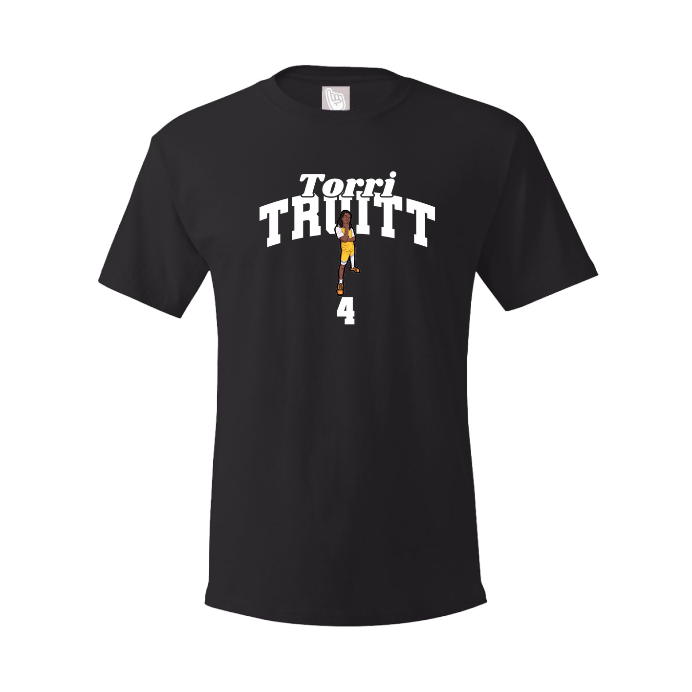 Youth Tee — Signature Arch in Black