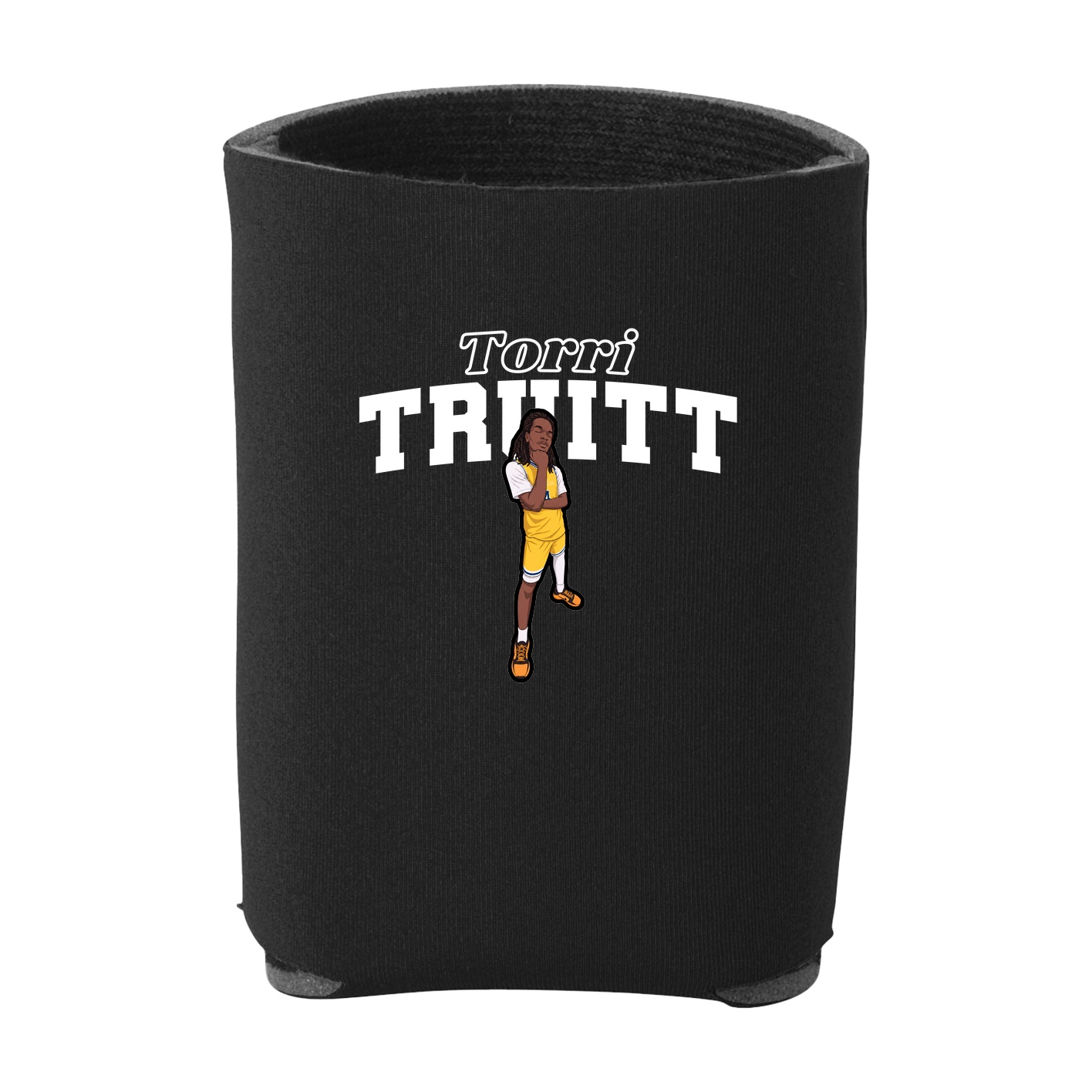 Can Holder — Name Arch in Black