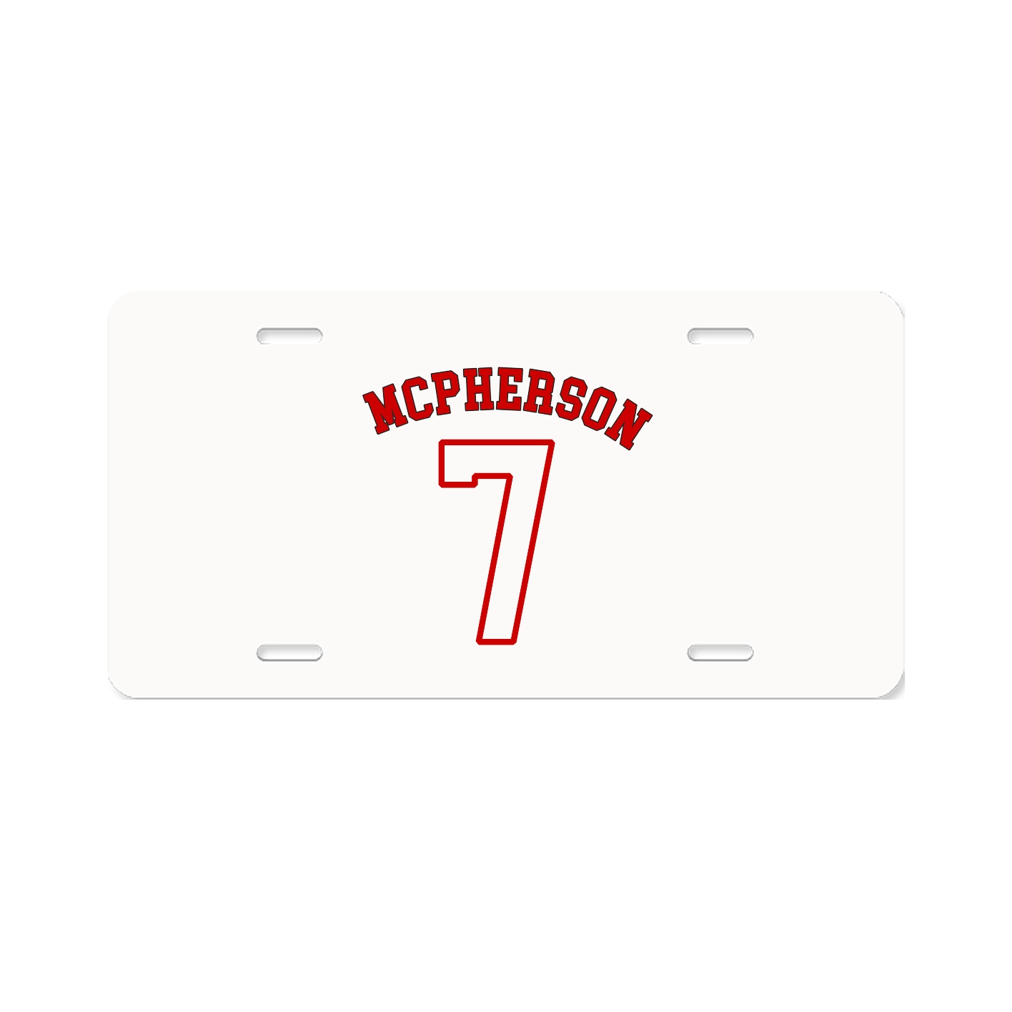 License Plate — Shirsey Arch in Classic