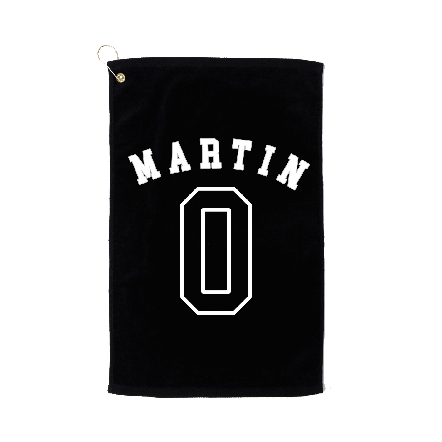 Golf Towel — Shirsey Arch in Black