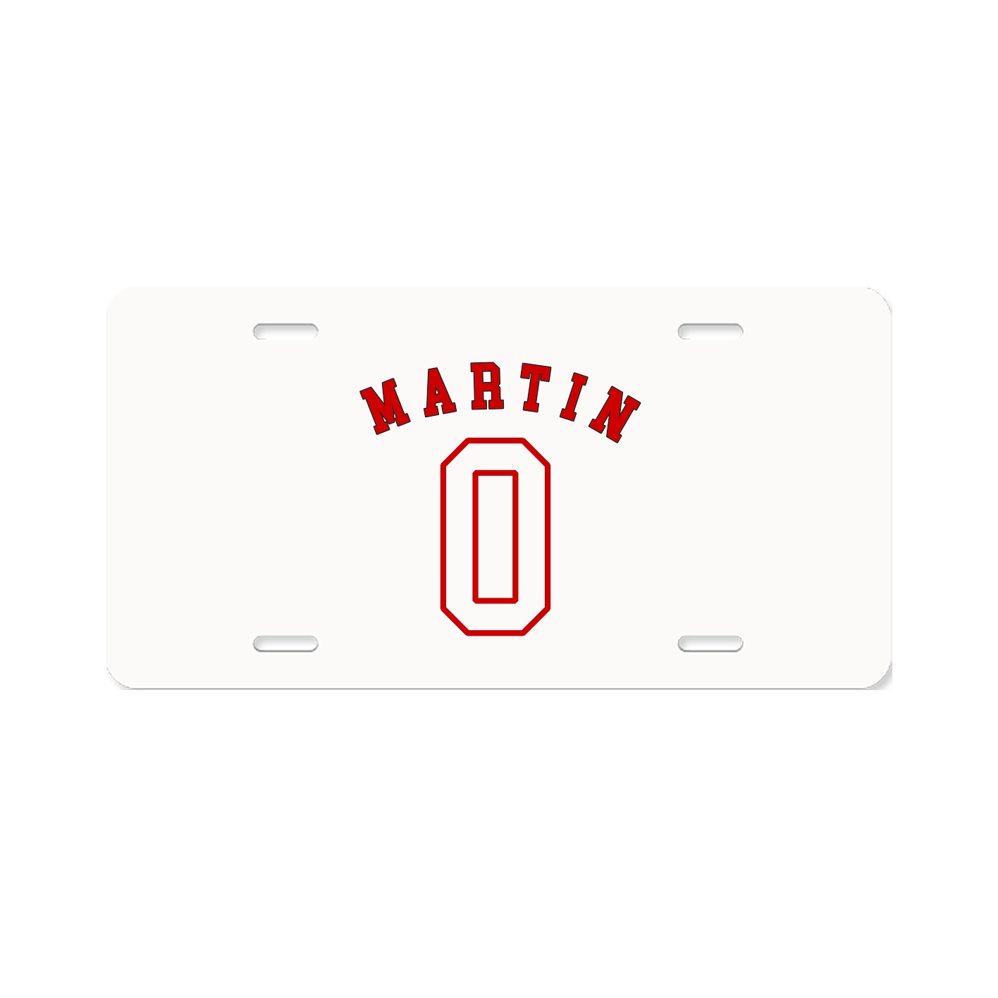 License Plate — Shirsey Arch in Classic