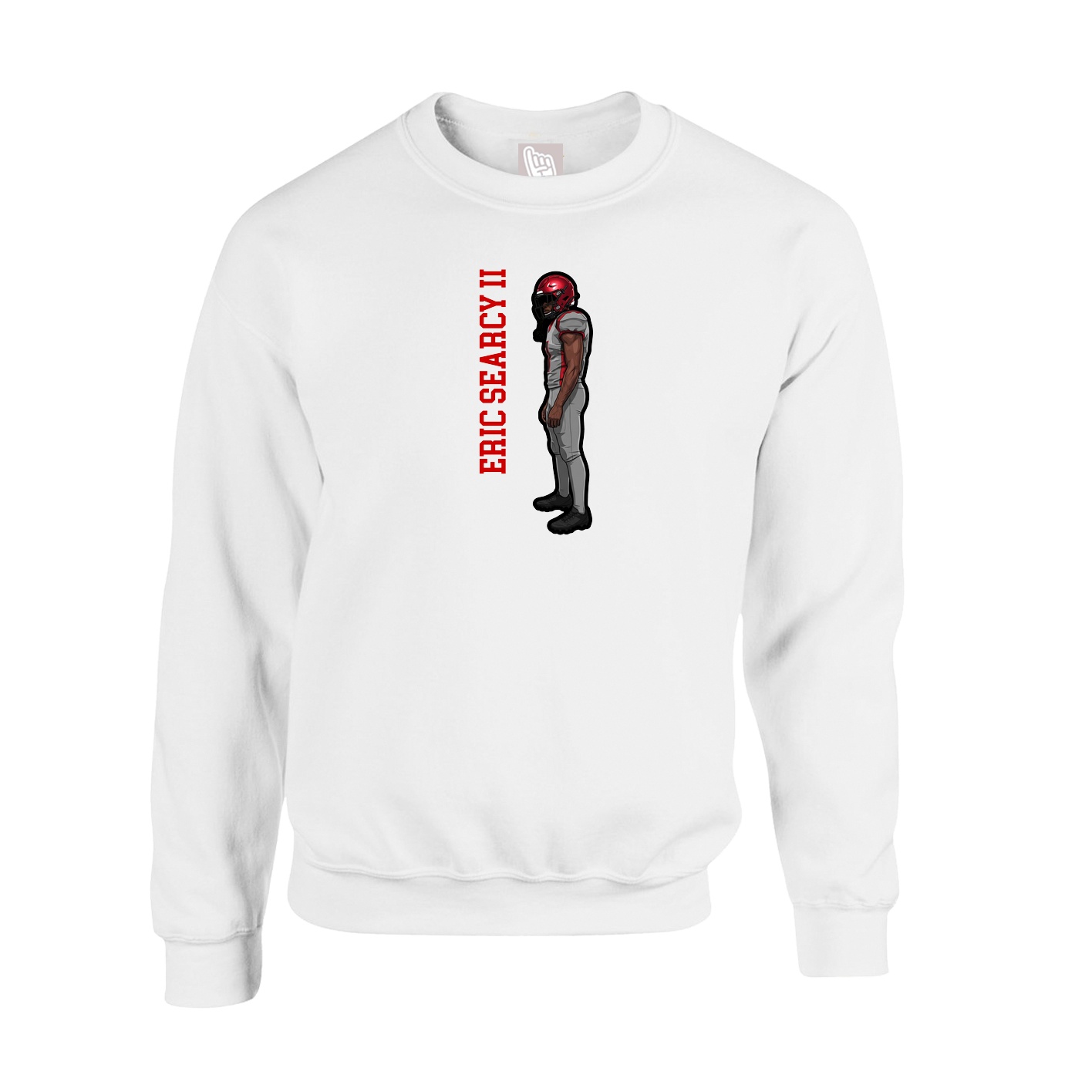 Fleece Crew — Classic in White