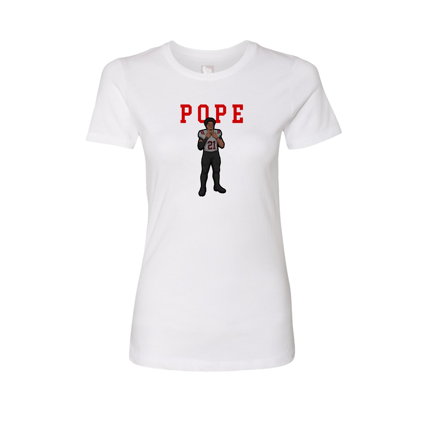 Fitted Women's Tee — Shirsey in White