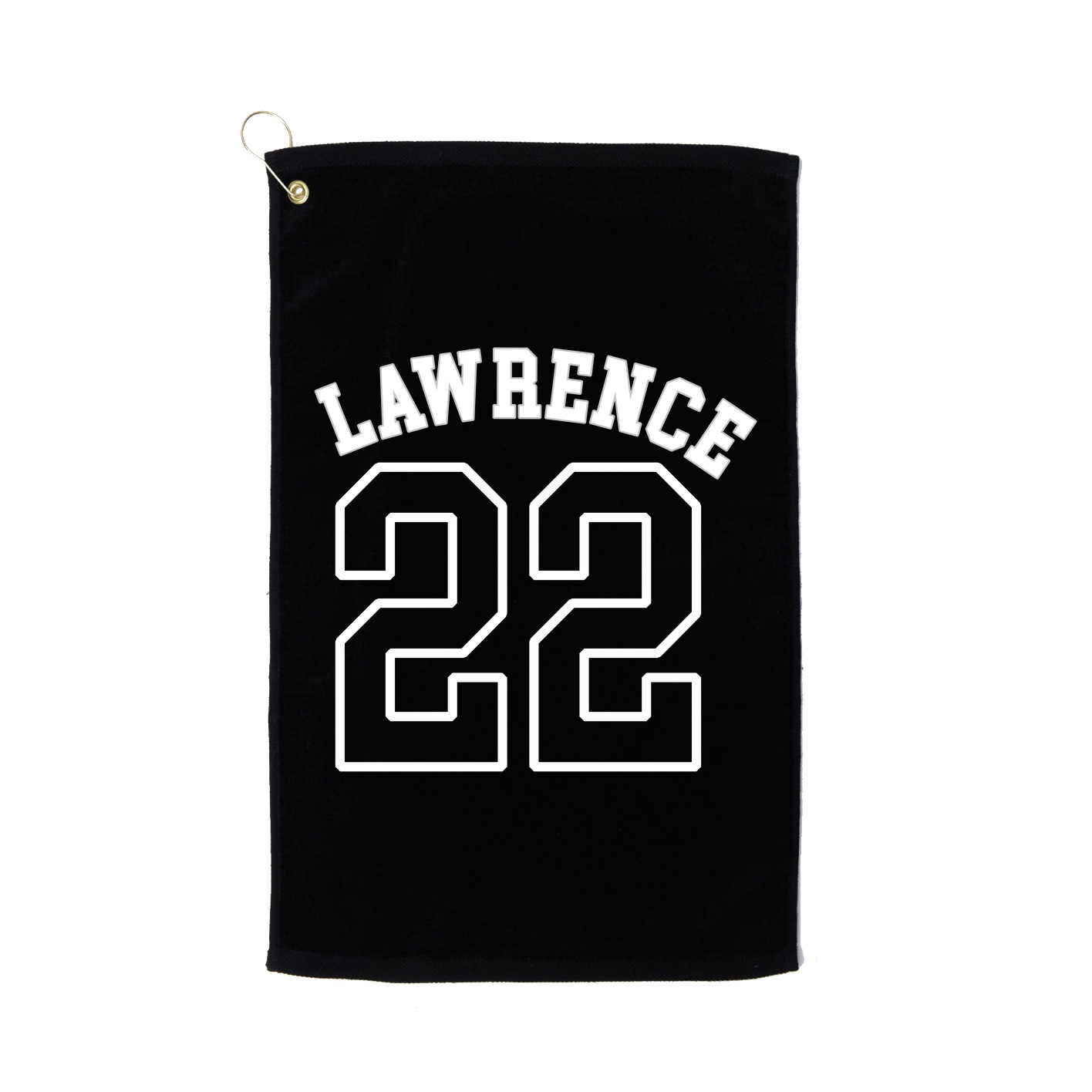 Golf Towel — Shirsey Arch in Black