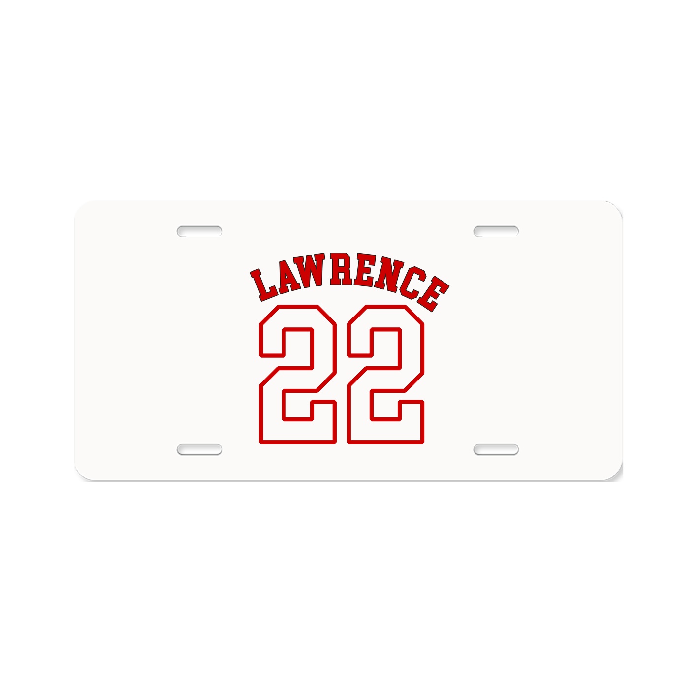 License Plate — Shirsey Arch in Classic