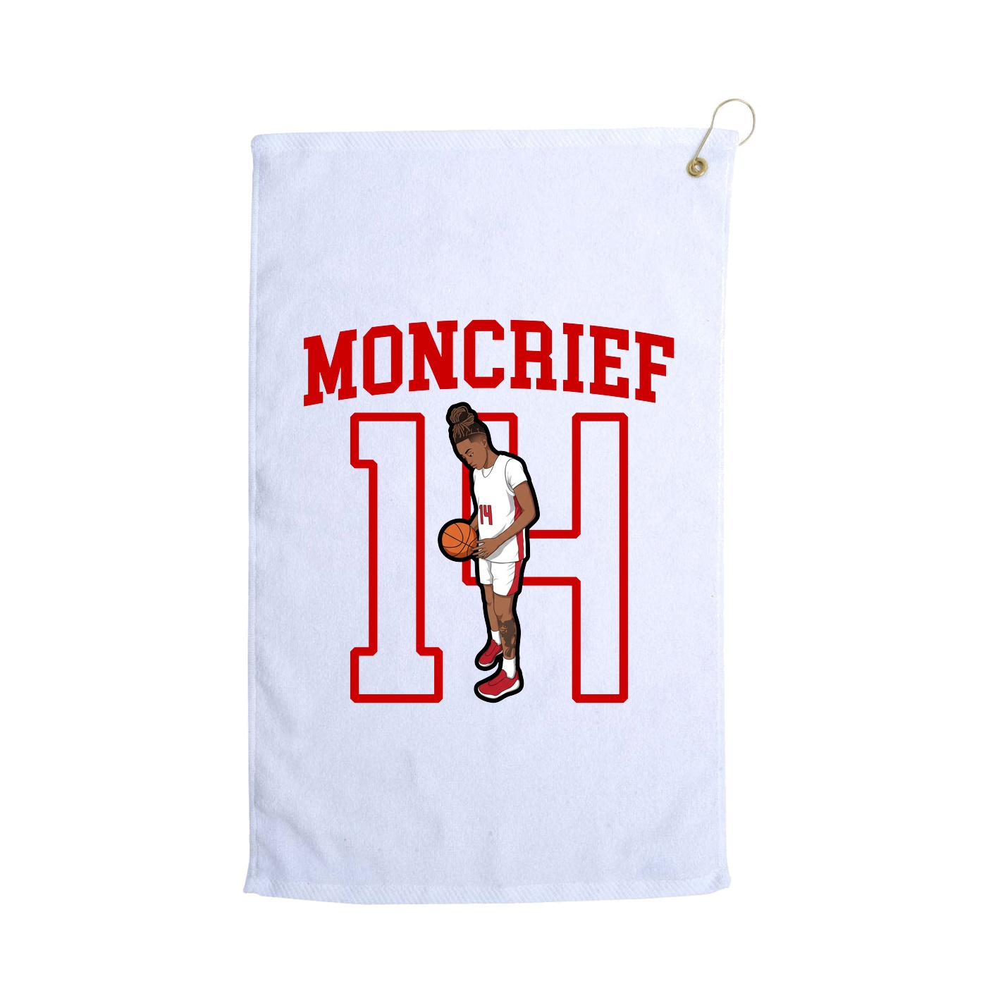 Golf Towel — Shirsey in White