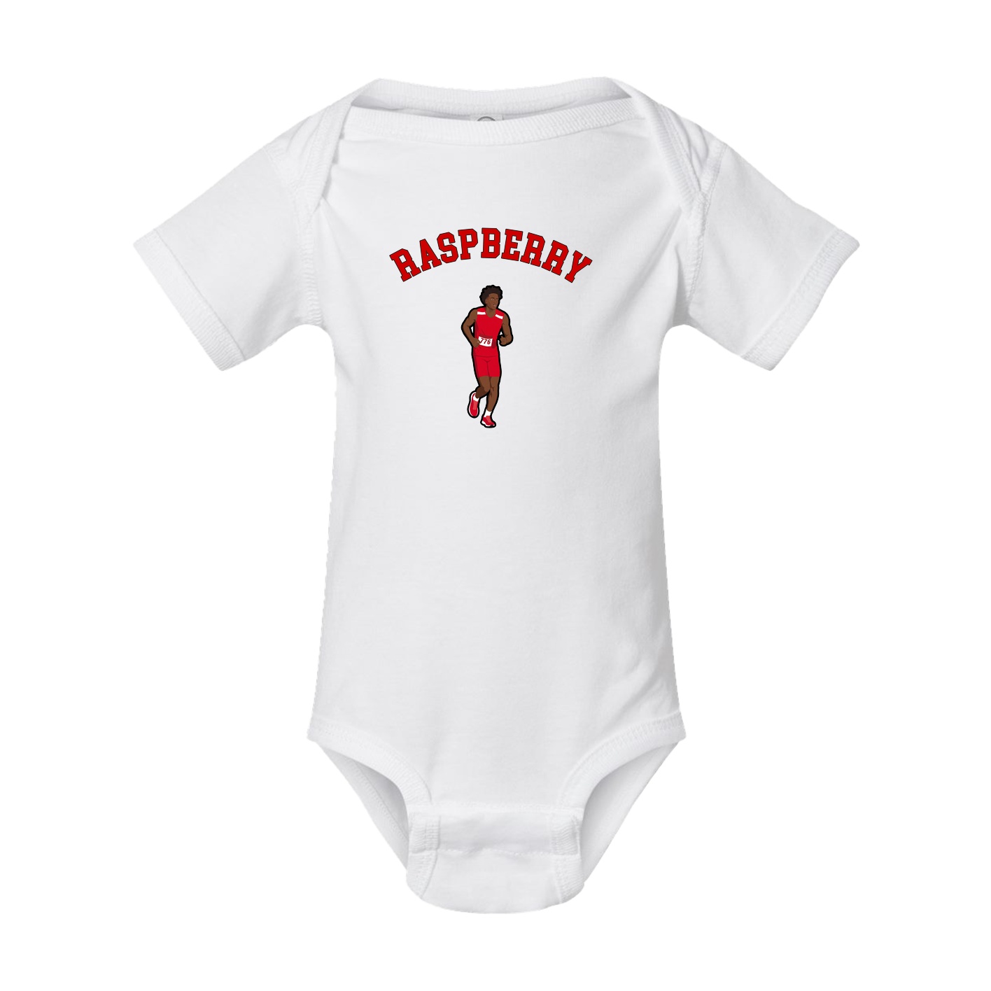 Baby Onesie — Shirsey Arch in White
