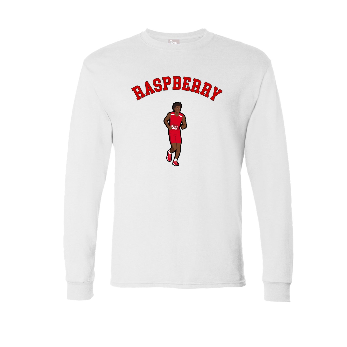 Long Sleeve Tee — Shirsey Arch in White