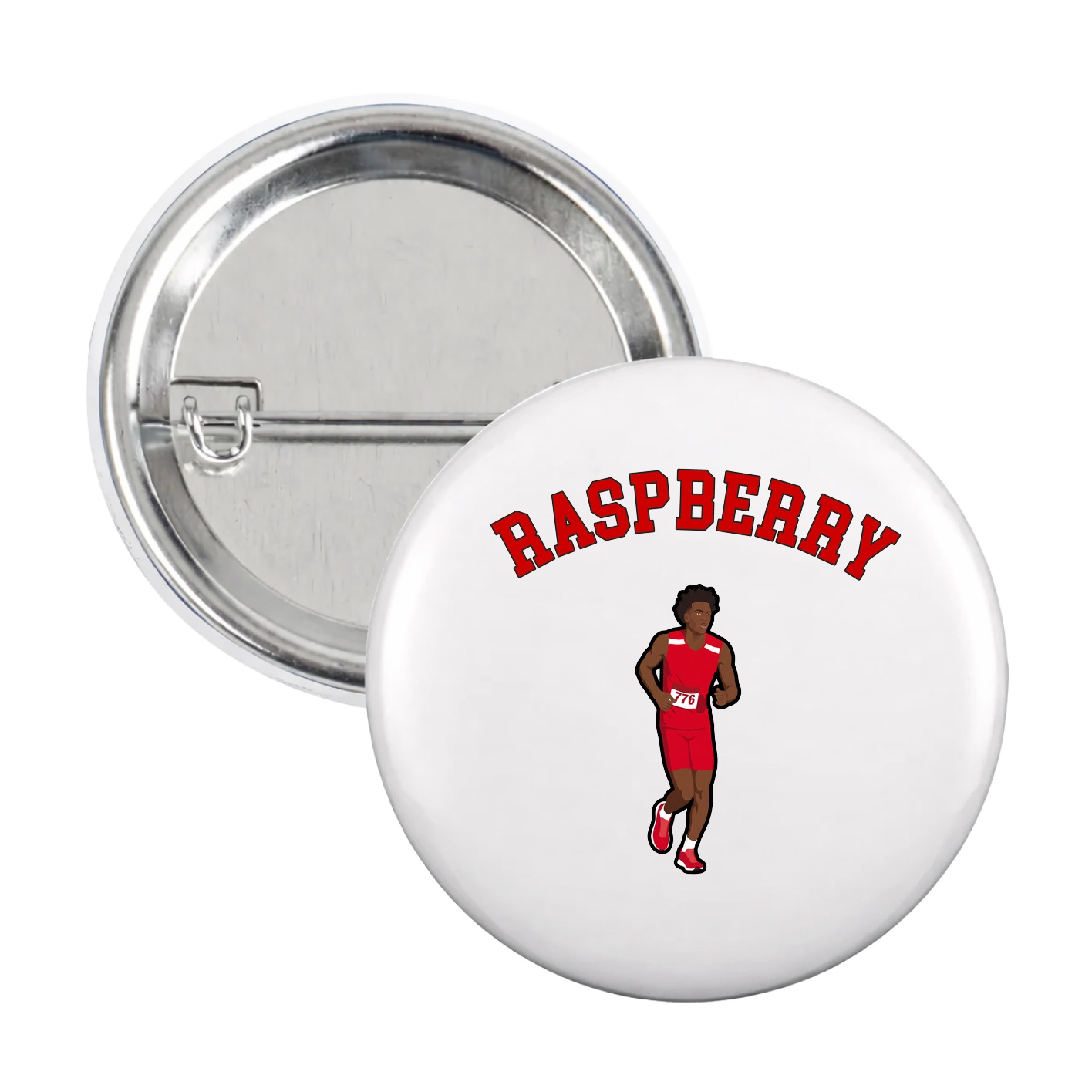 Game Day Button — Shirsey Arch in White