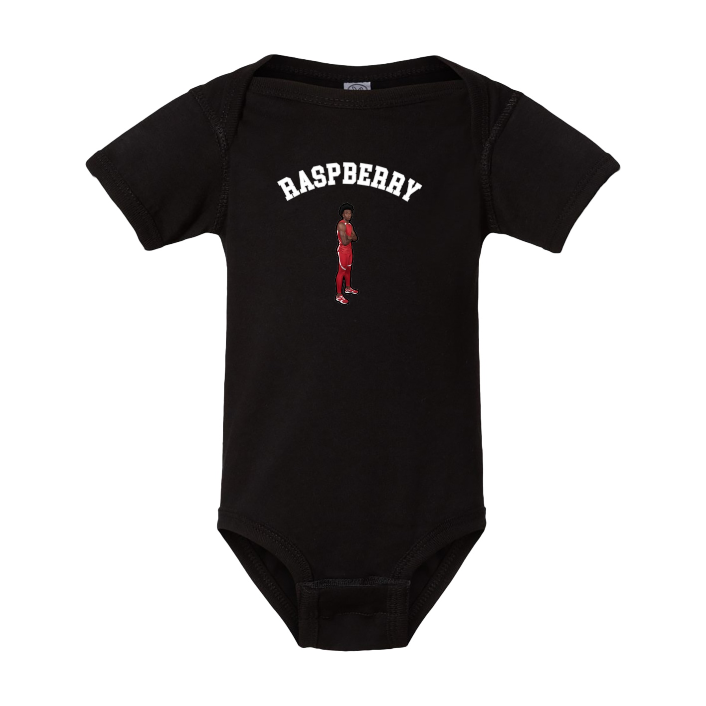 Baby Onesie — Shirsey Arch in Black