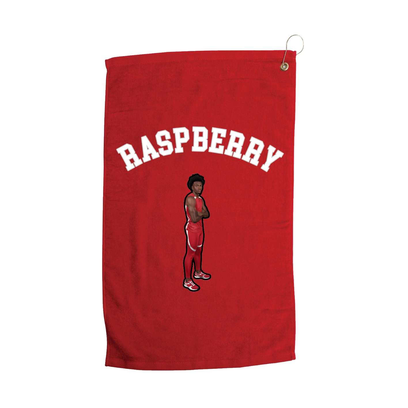 Golf Towel — Shirsey Arch in Red