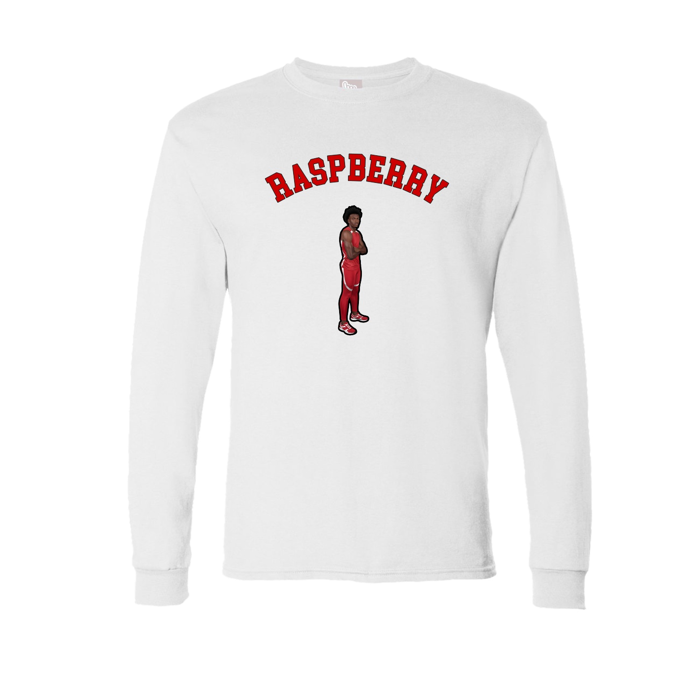 Long Sleeve Tee — Shirsey Arch in White