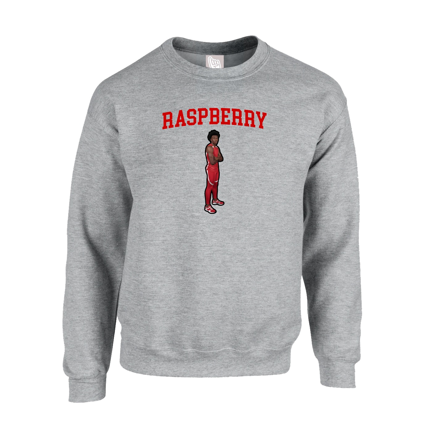 Fleece Crew — Shirsey in Grey