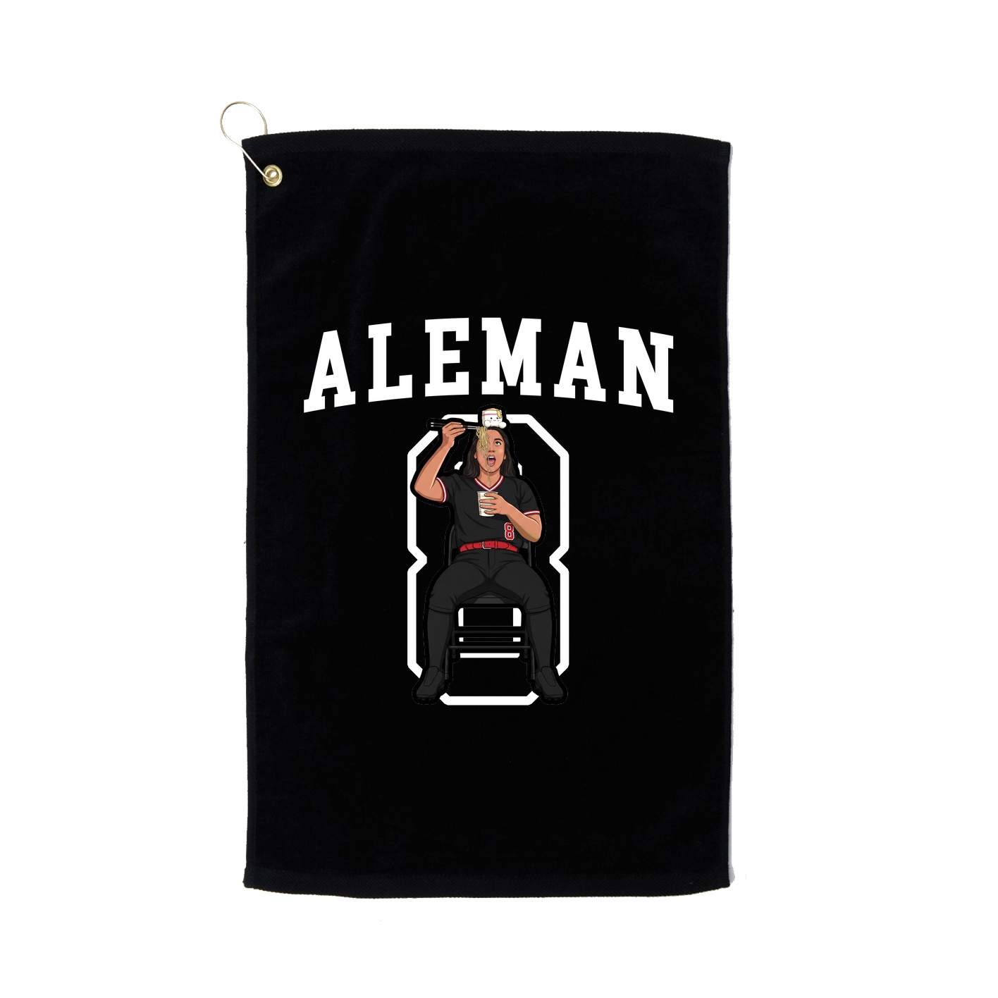 Golf Towel — Shirsey in Black