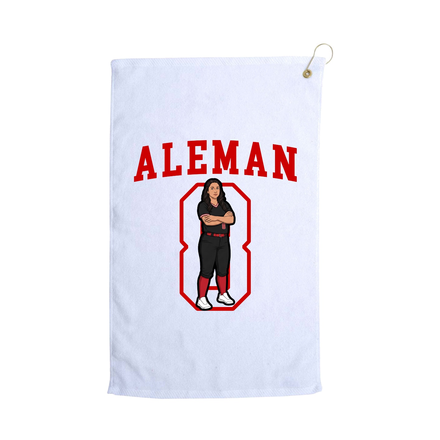 Golf Towel — Shirsey in White
