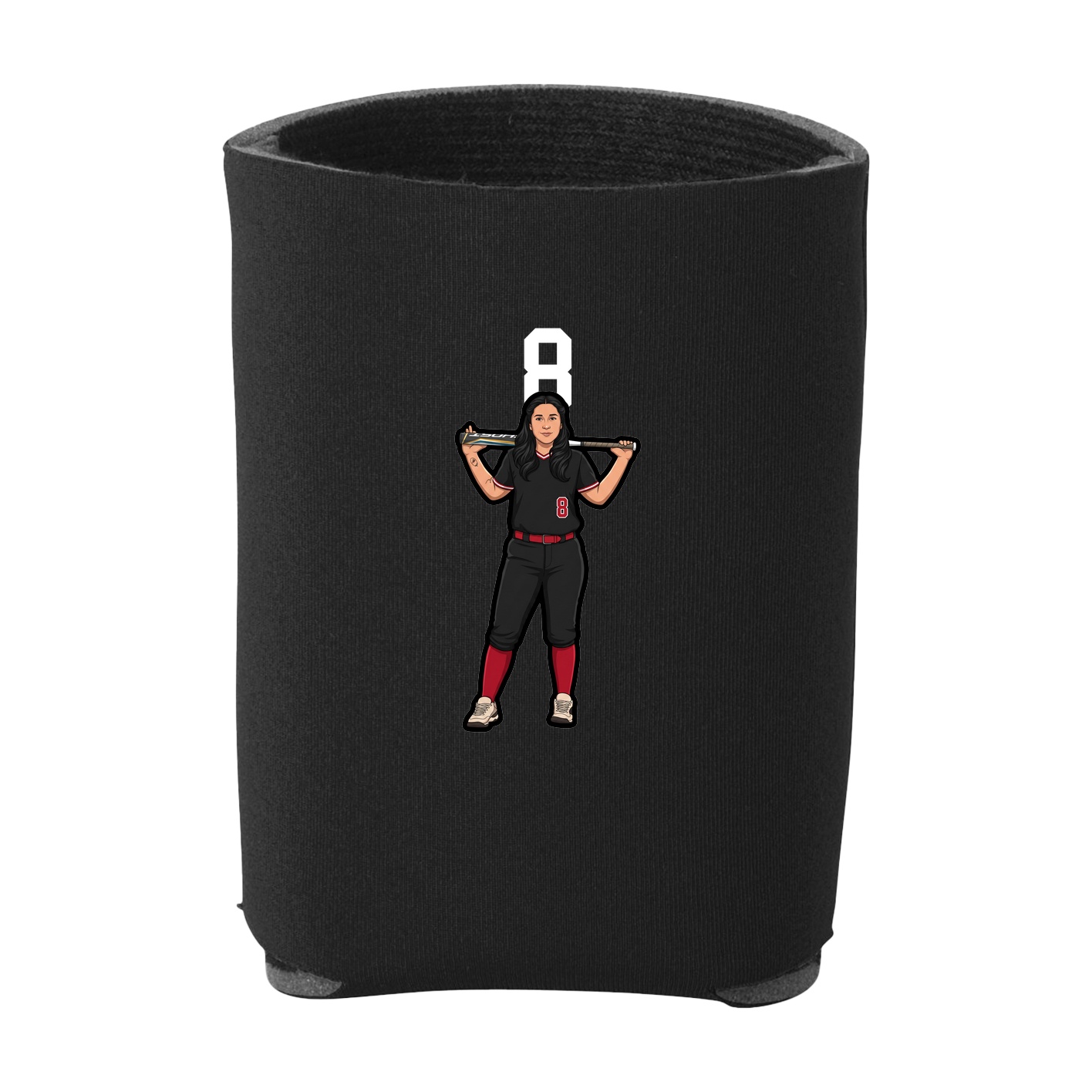 Can Holder — Number Top in Black