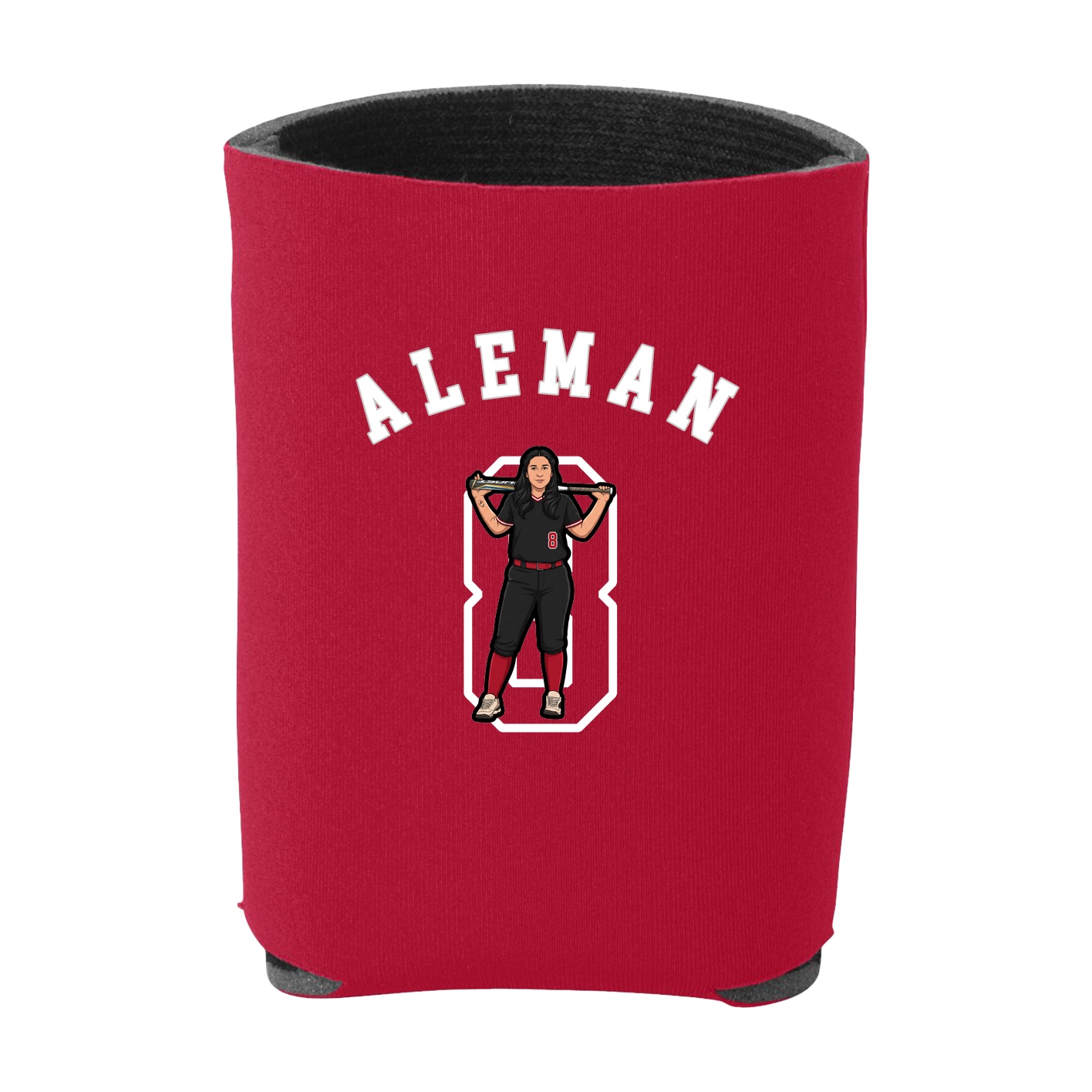 Can Holder — Shirsey Arch in Red