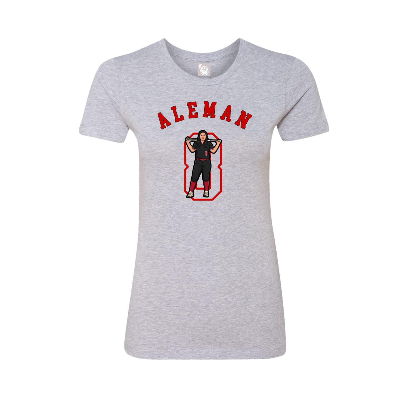 Womens Tee — Shirsey Arch in Grey