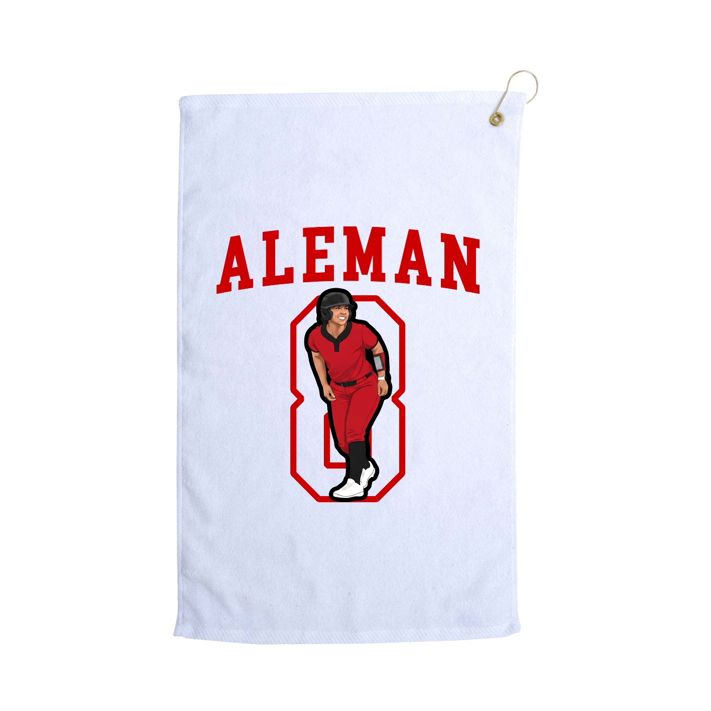 Golf Towel — Shirsey in White