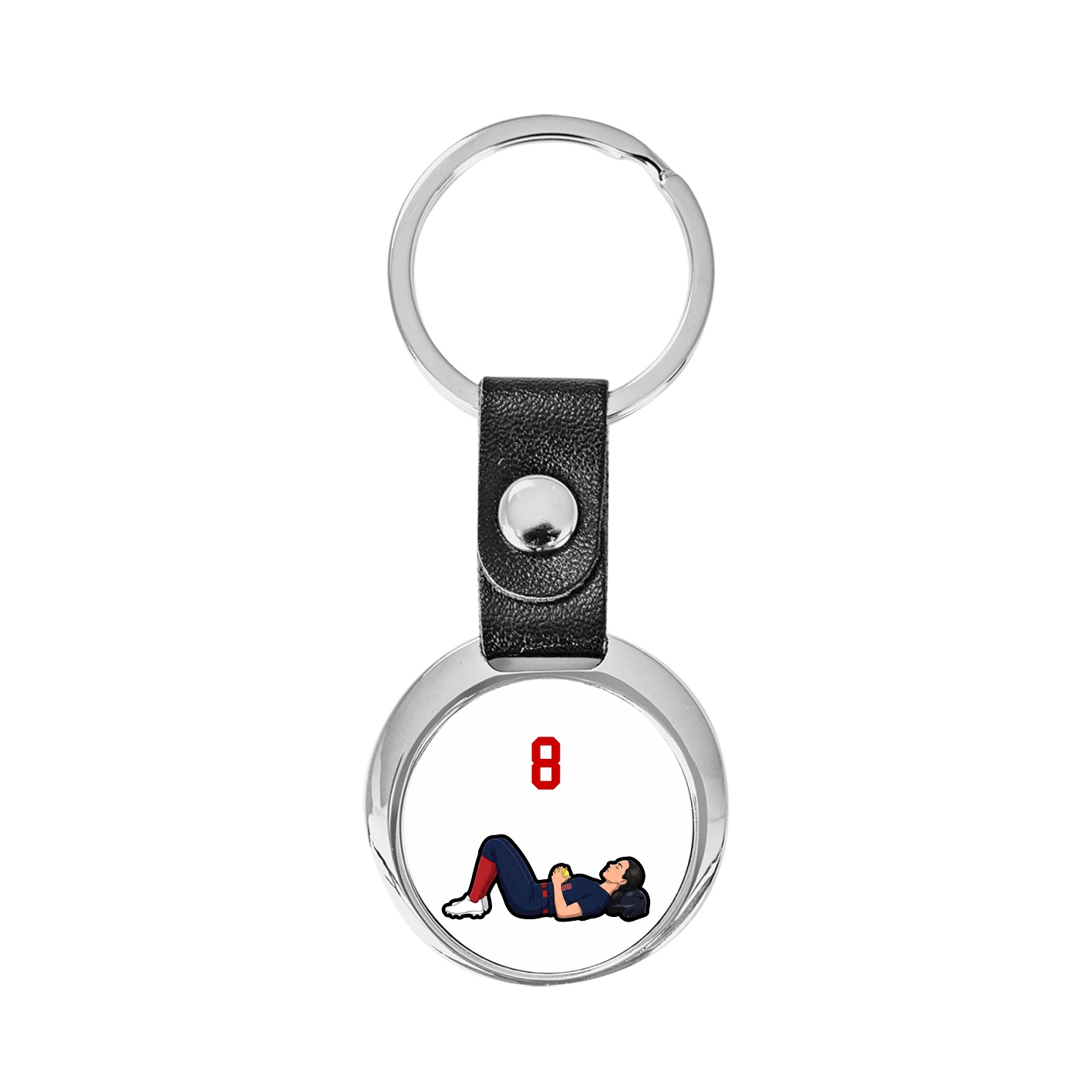 Key Chain — Number Top in Classic