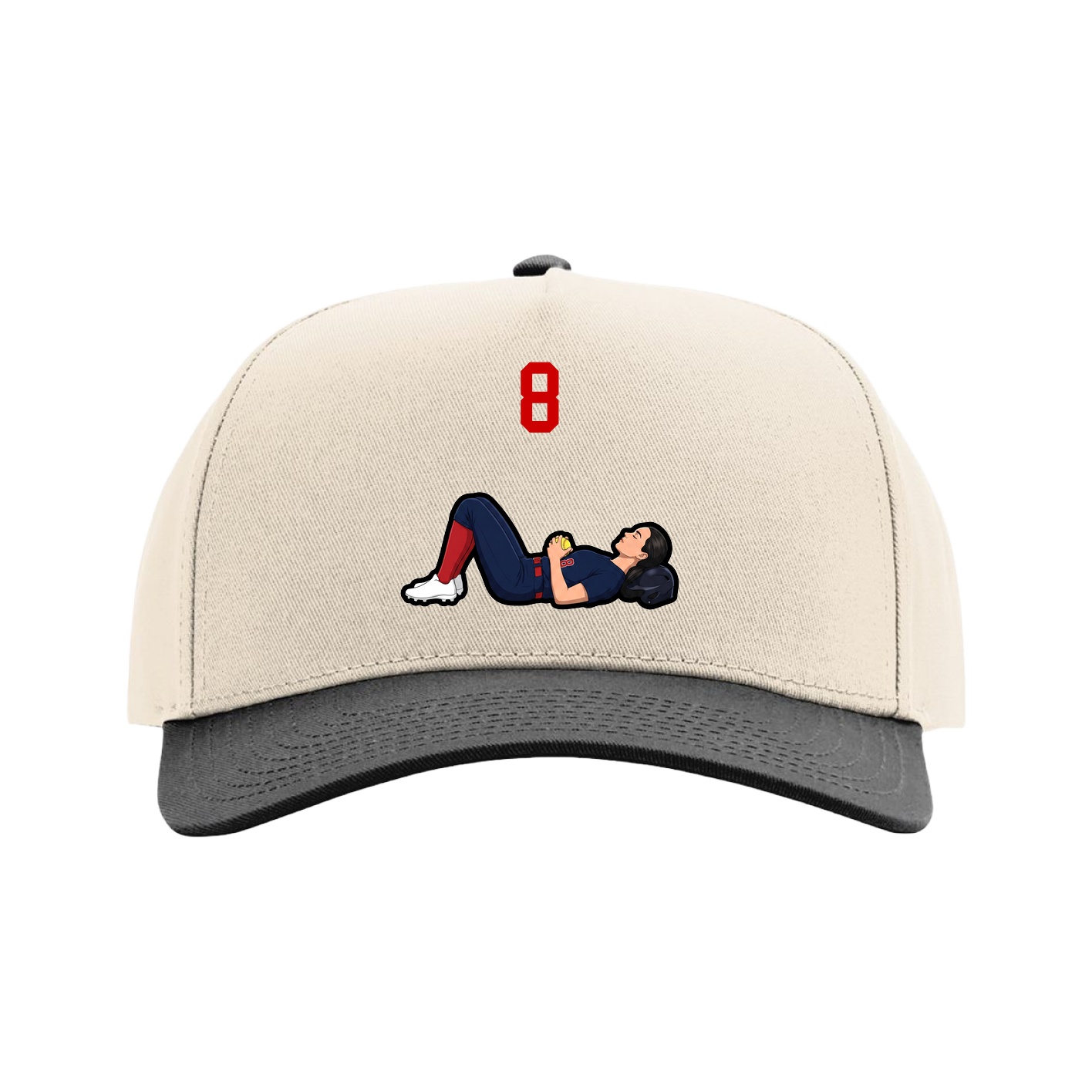 Full Fabric Five-Panel Champ Cap