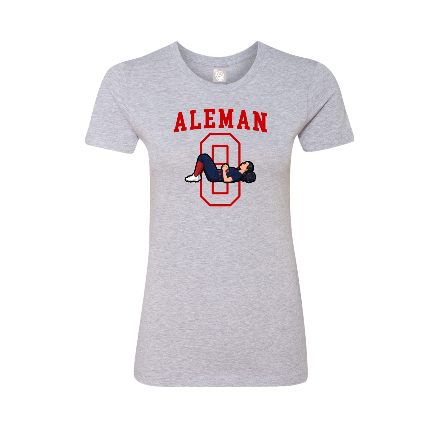 Fitted Women's Tee — Shirsey in Grey