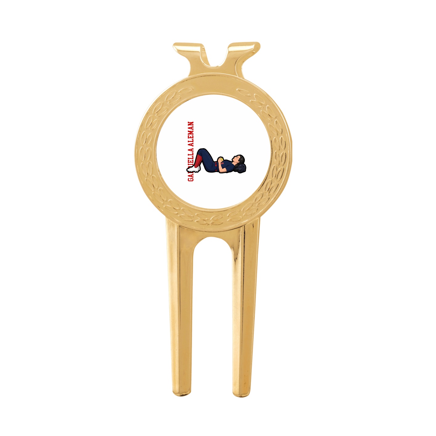 Divot Tool with Ball Marker — Name Vertical in Classic