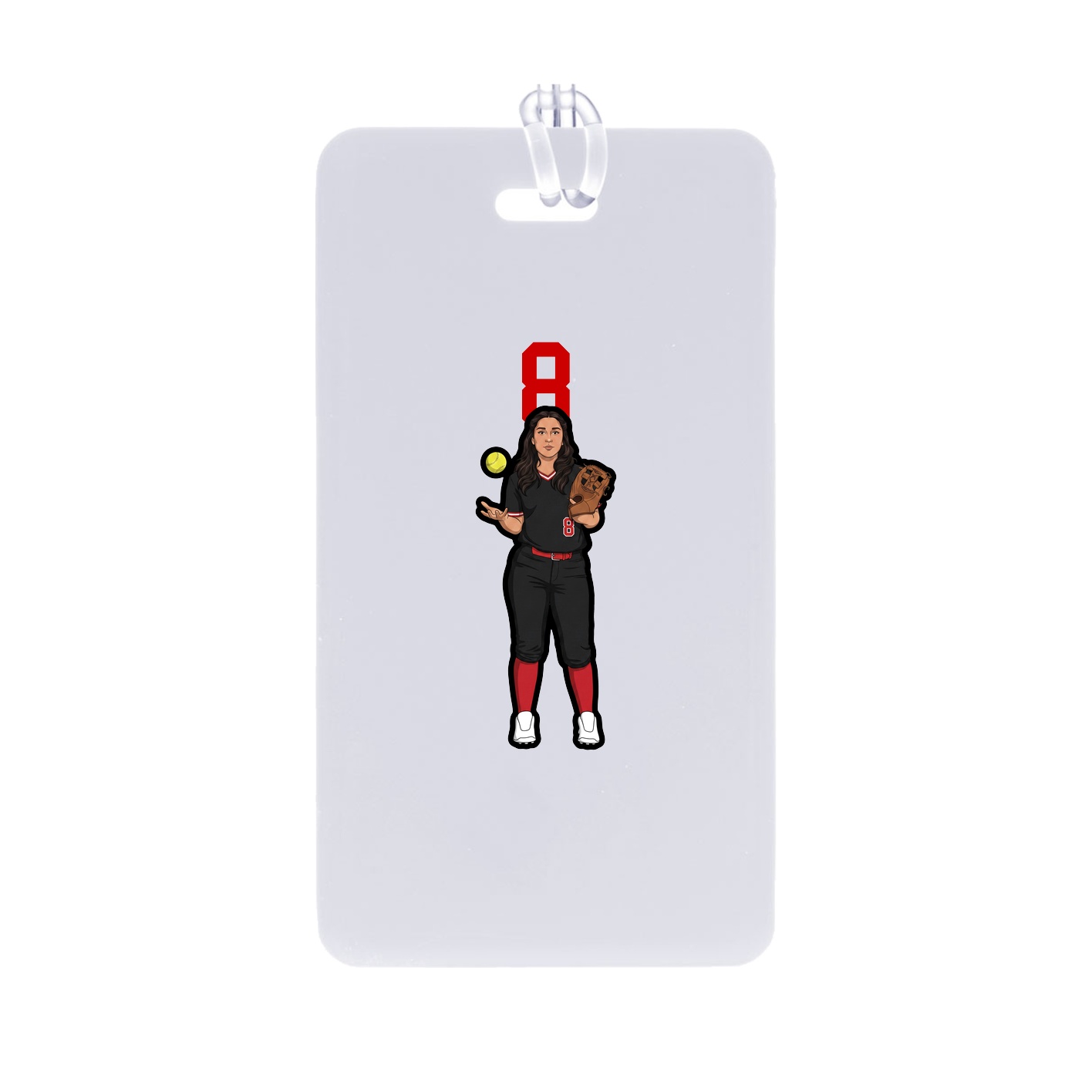 Bag Tag — Number Top in Classic