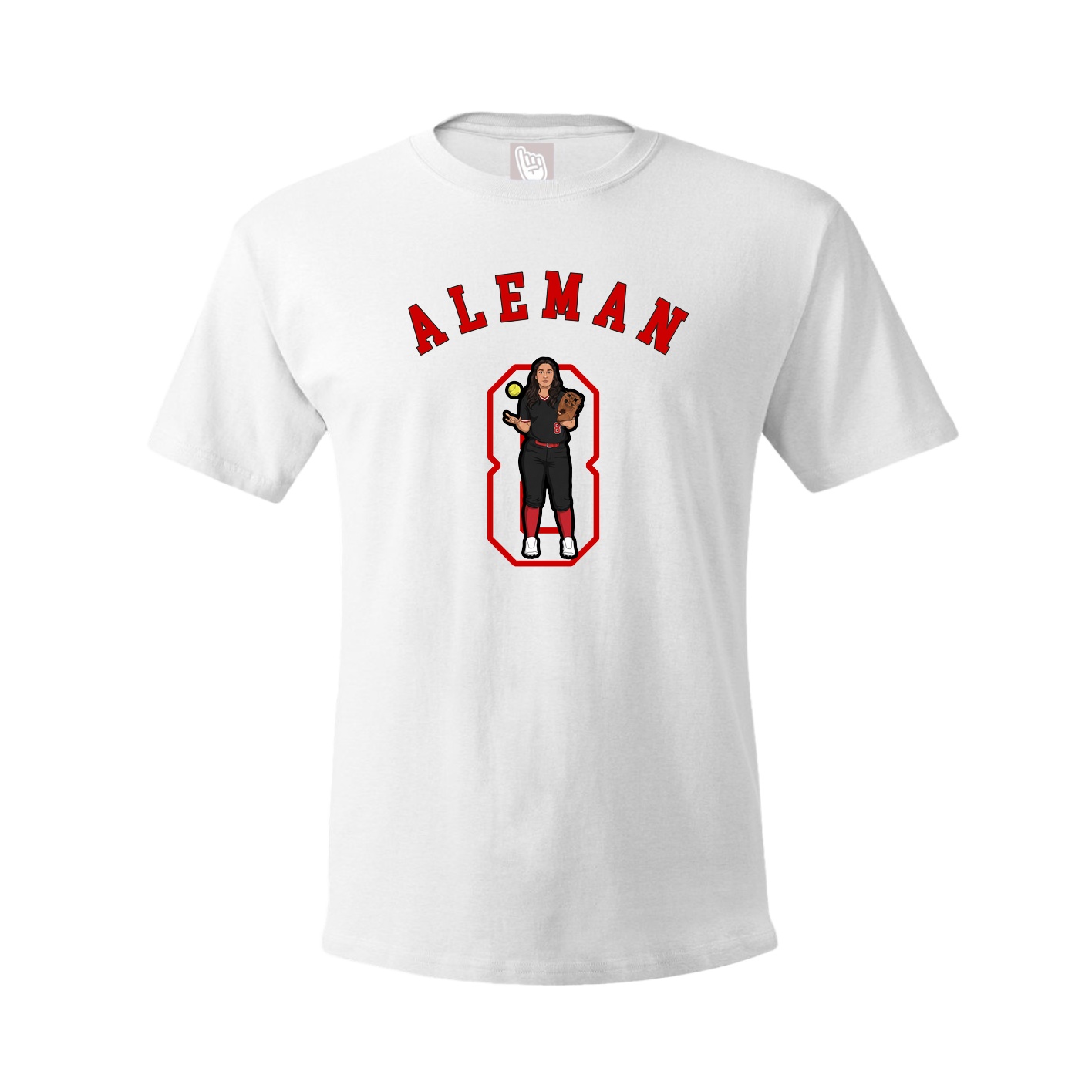 Youth Tee — Shirsey Arch in White