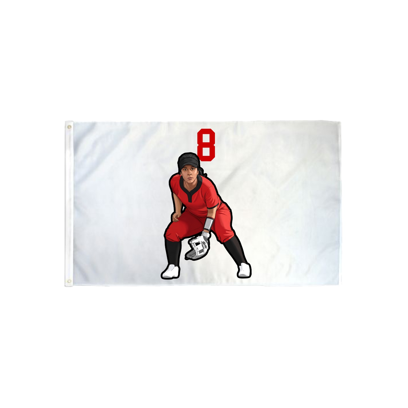 3x5 Flag — Number Top in Classic