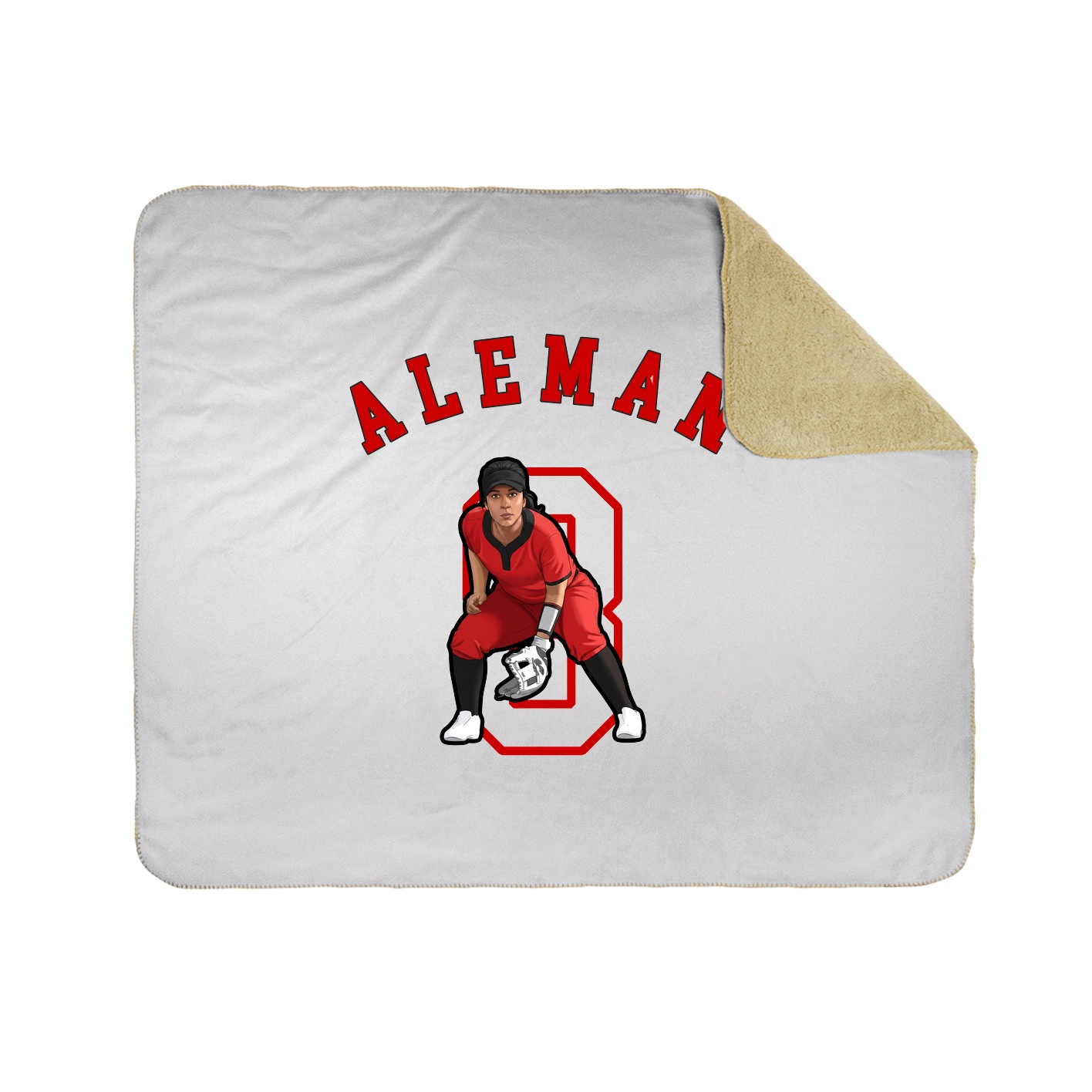 Throw Blanket — Shirsey Arch in White