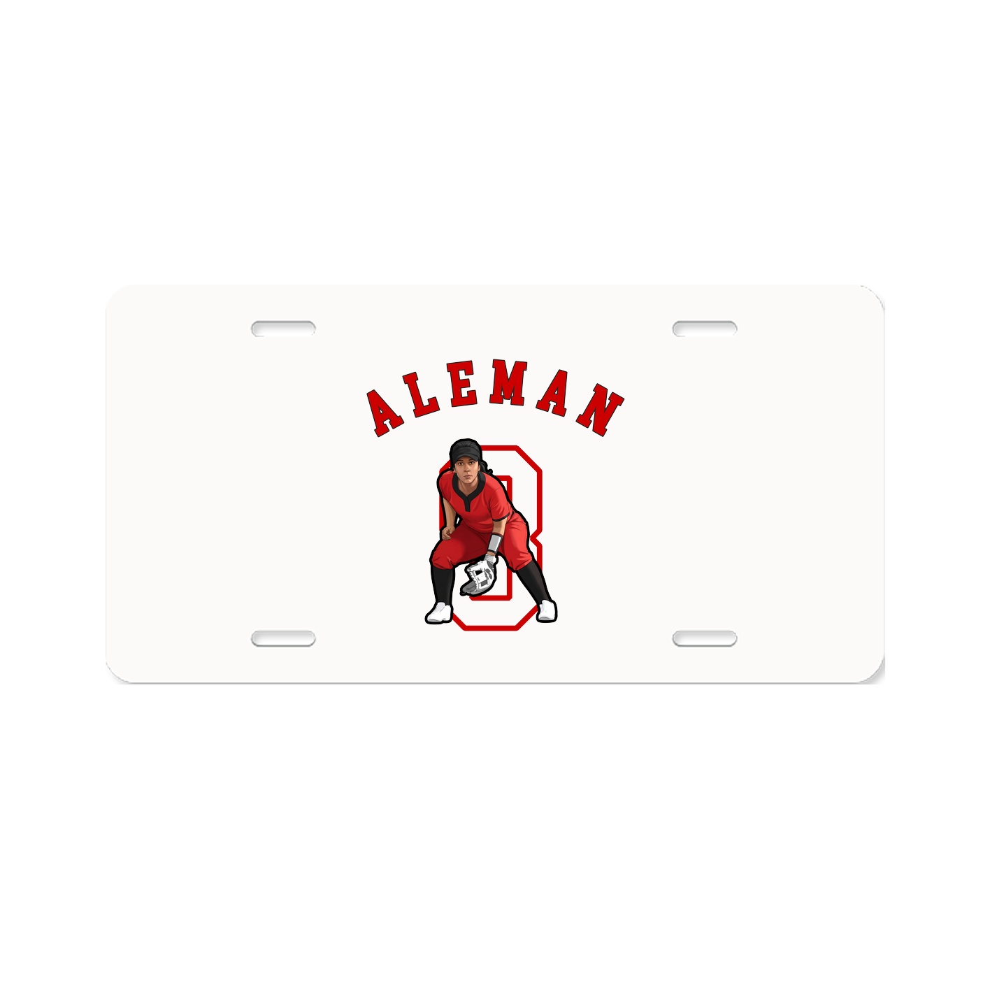 License Plate — Shirsey Arch in Classic