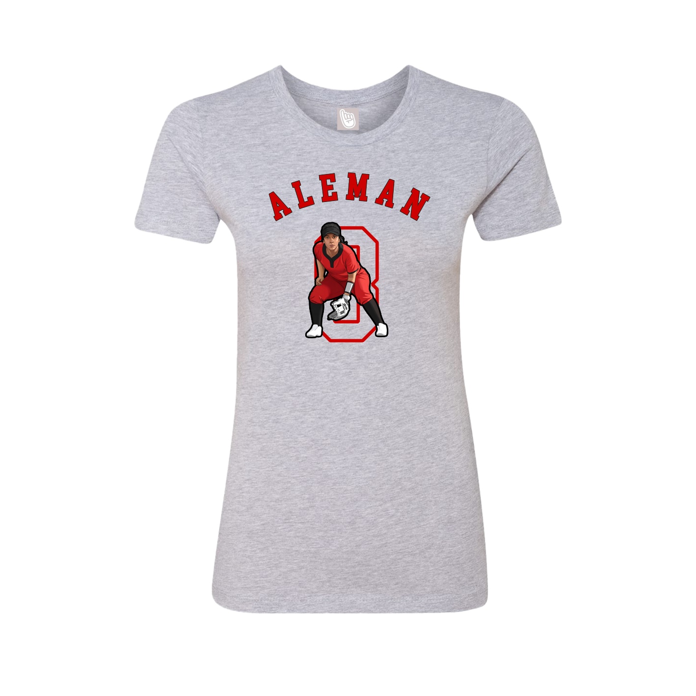 Womens Tee — Shirsey Arch in Grey