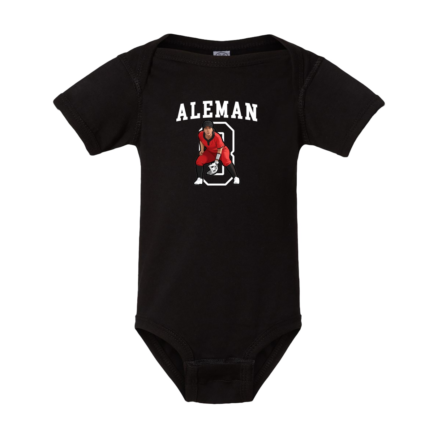 Baby Onesie — Shirsey in Black