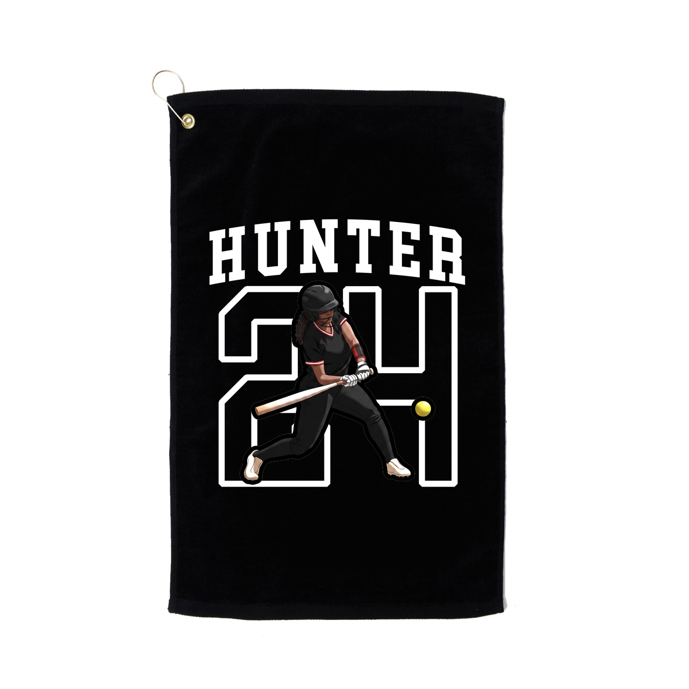 Golf Towel — Shirsey in Black