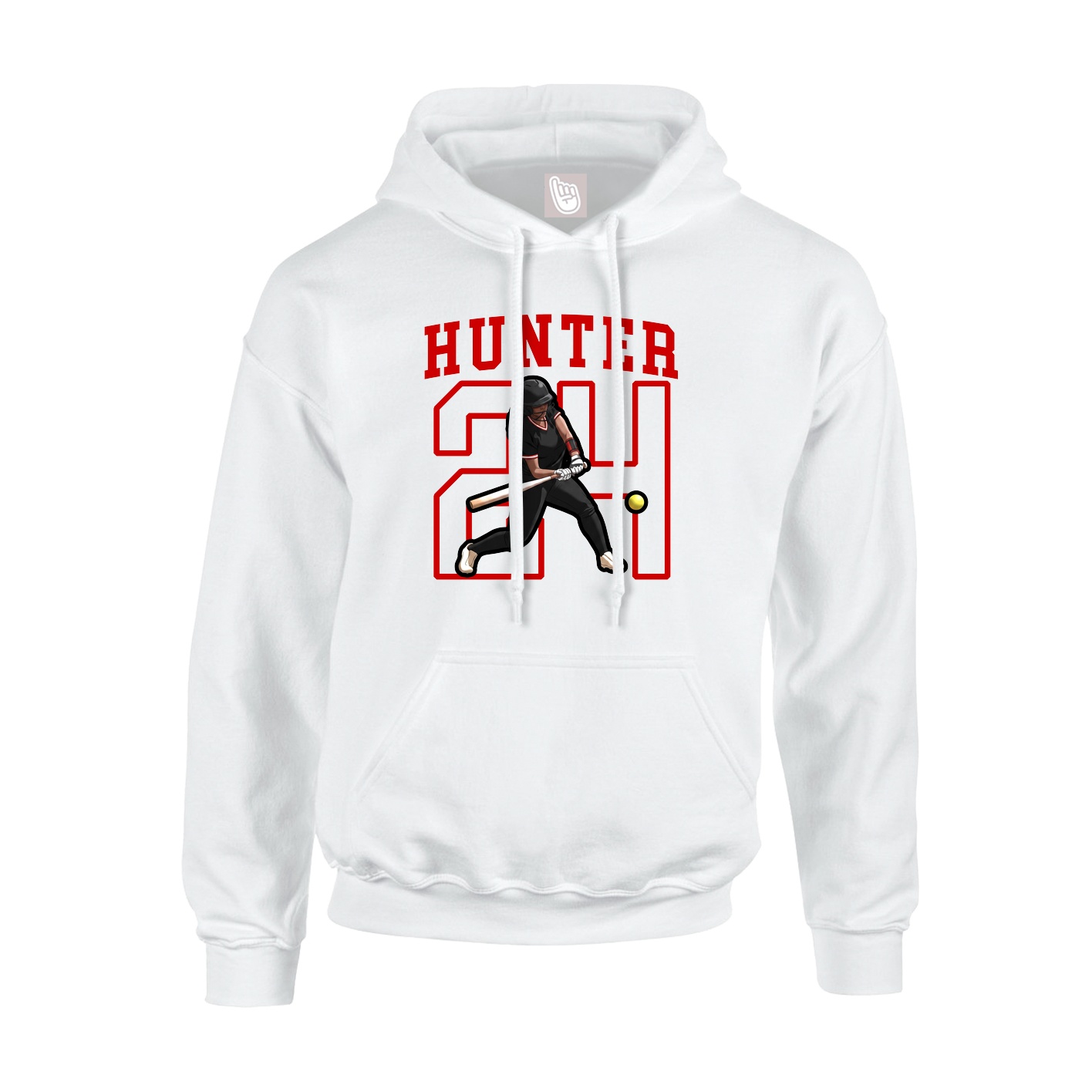 Youth Hoodie — Shirsey in White