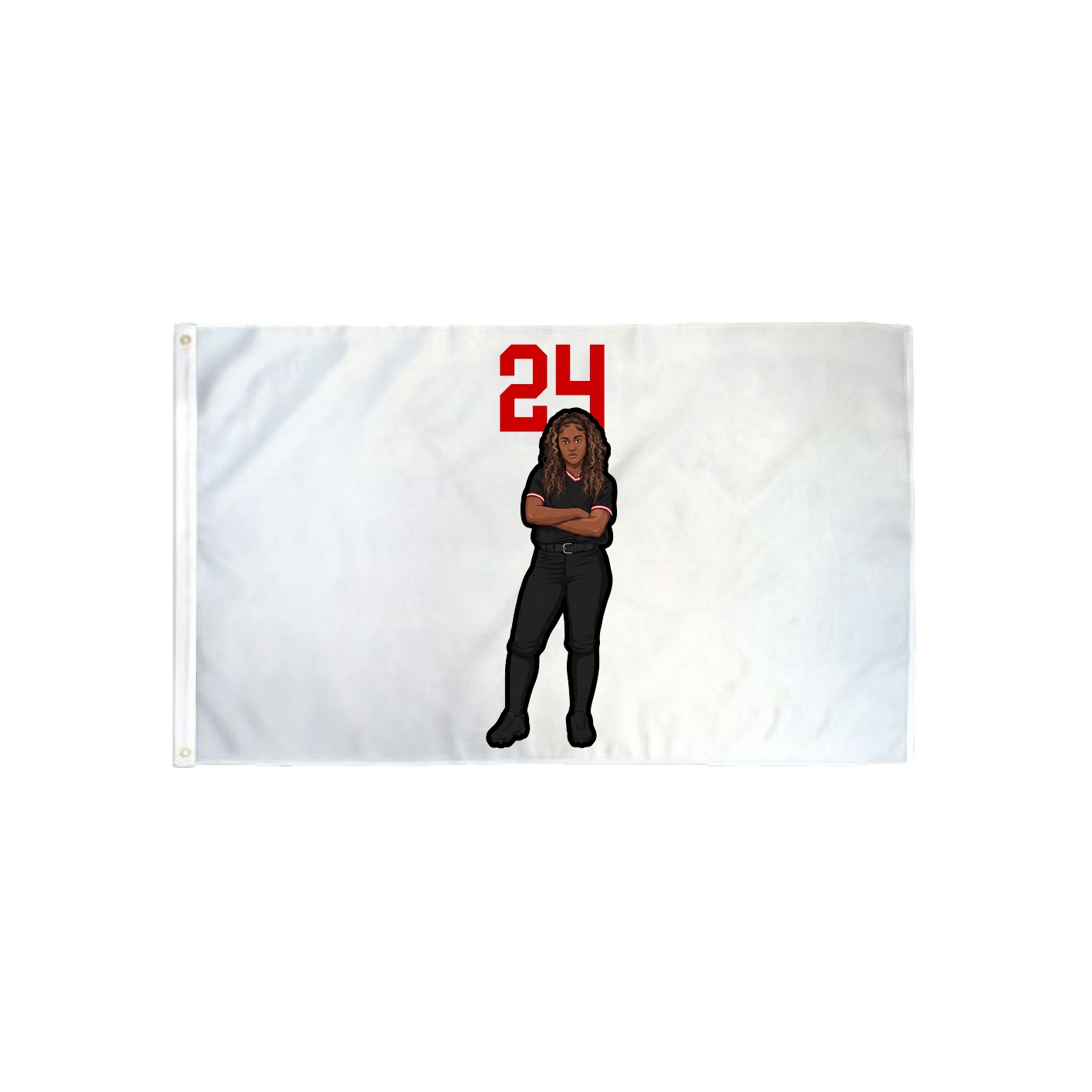 3x5 Flag — Number Top in Classic