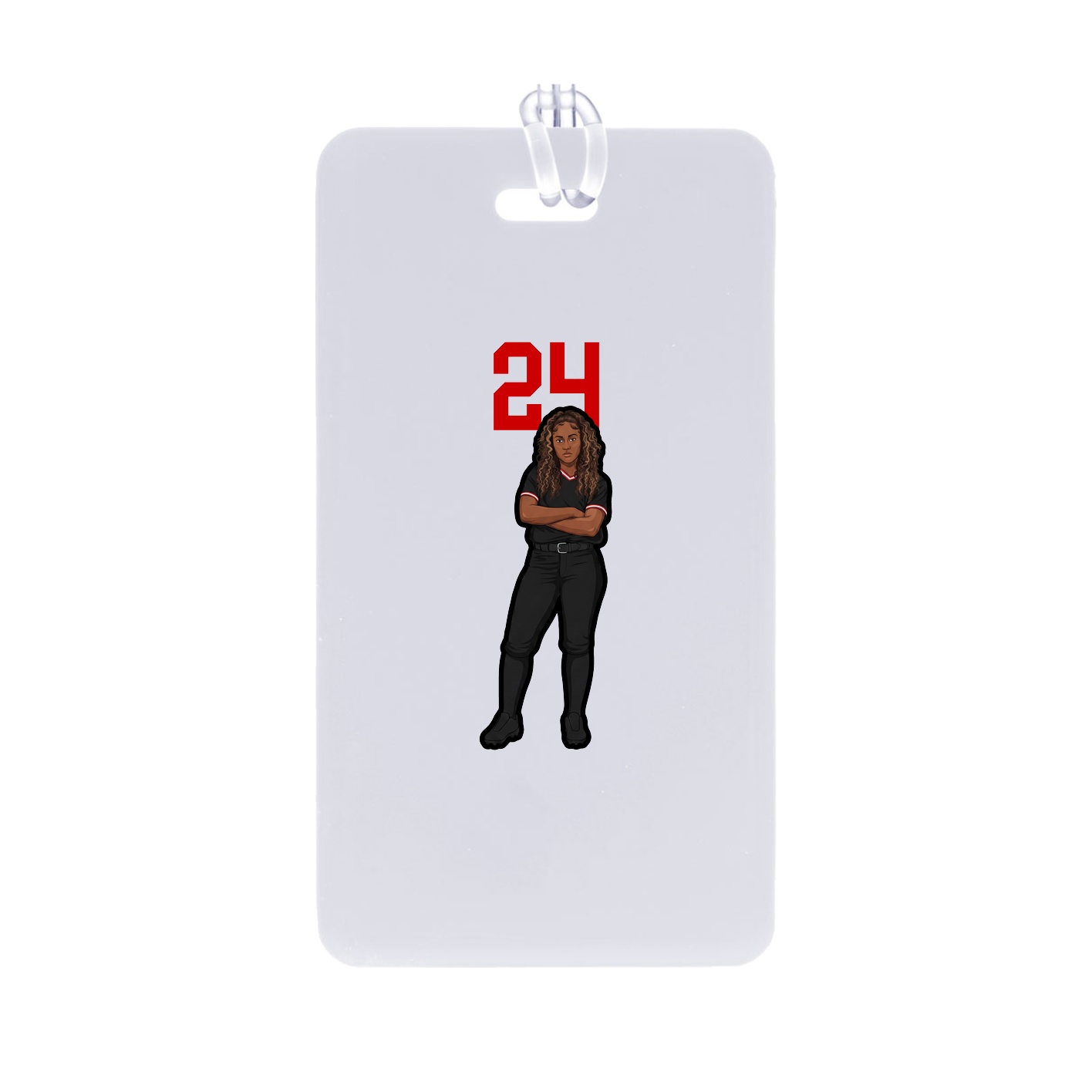 Bag Tag — Number Top in Classic