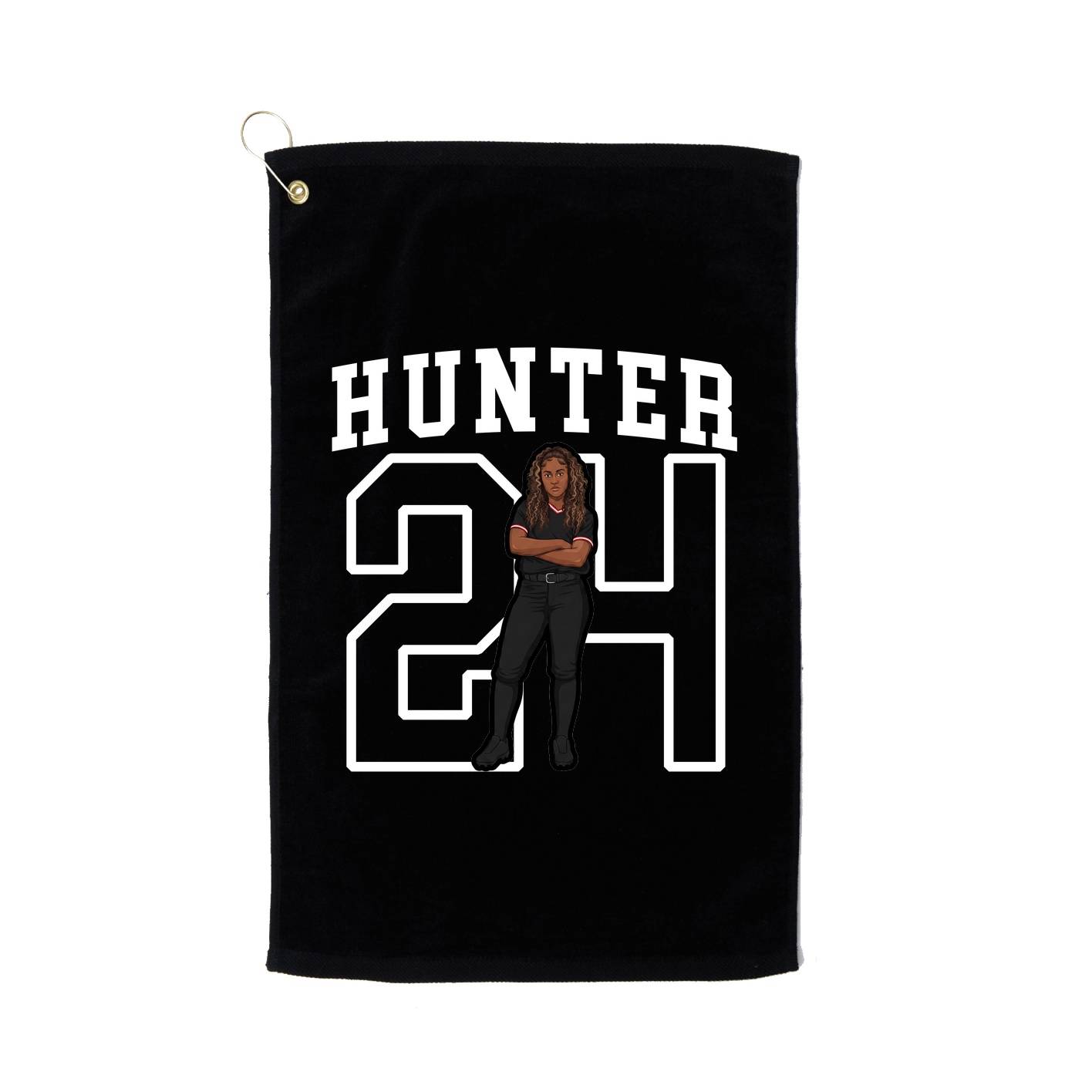 Golf Towel — Shirsey in Black