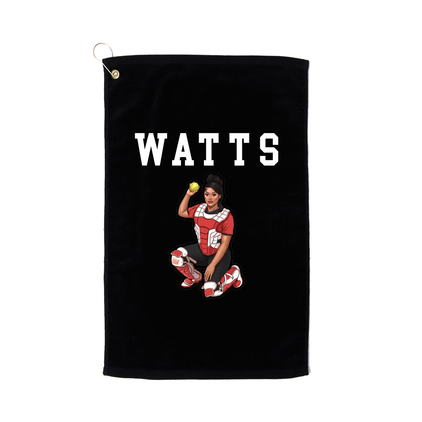 Golf Towel — Shirsey in Black
