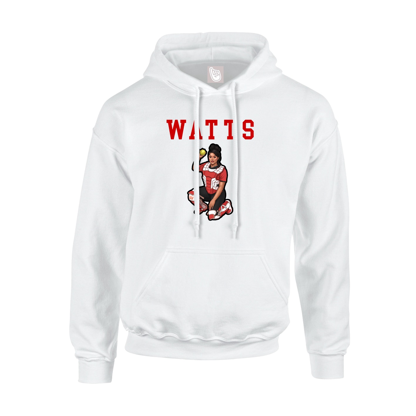 Youth Hoodie — Shirsey in White