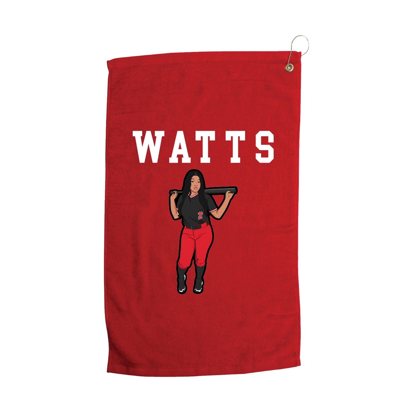 Golf Towel — Shirsey in Red