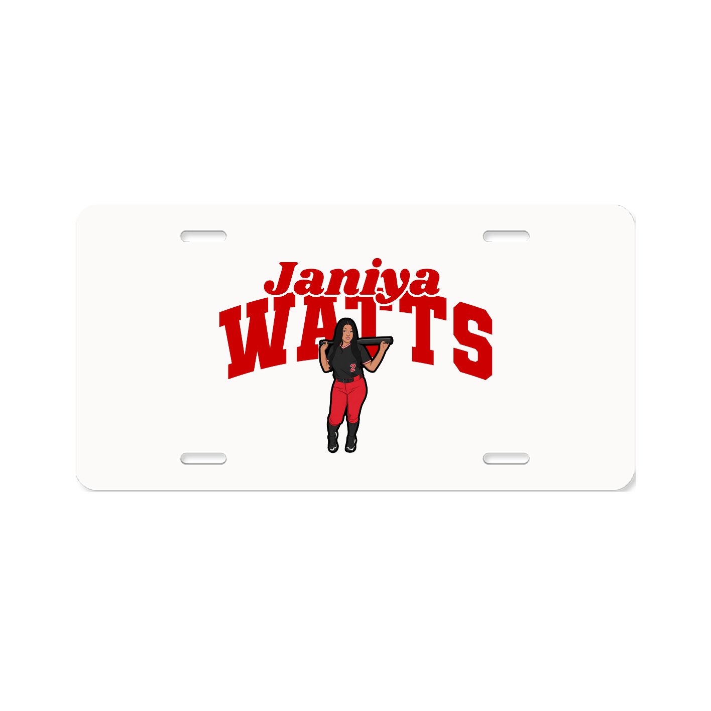 License Plate — Signature Arch in Classic